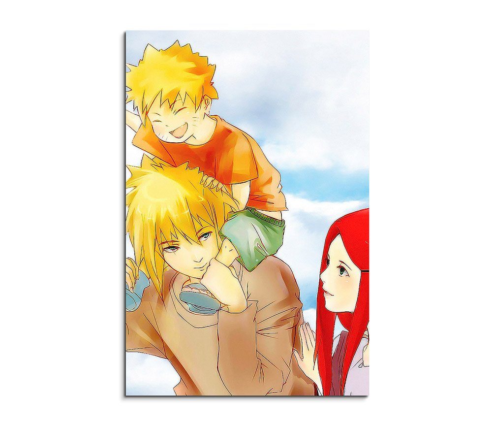 Sinus Art Leinwandbild Naruto Family 90x60cm