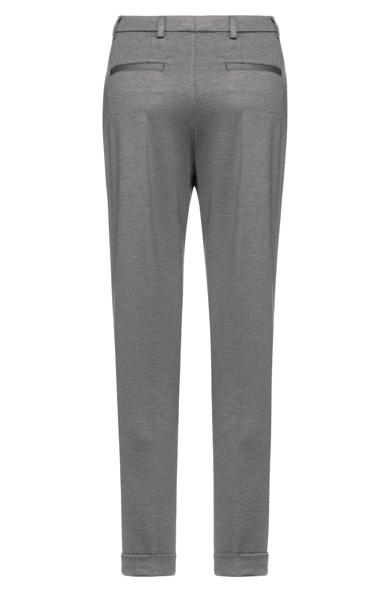 GREIFF Jerseyhose Greiff CASUAL Damen Jerseyhose Regular-Fit Hellgrau melli günstig online kaufen