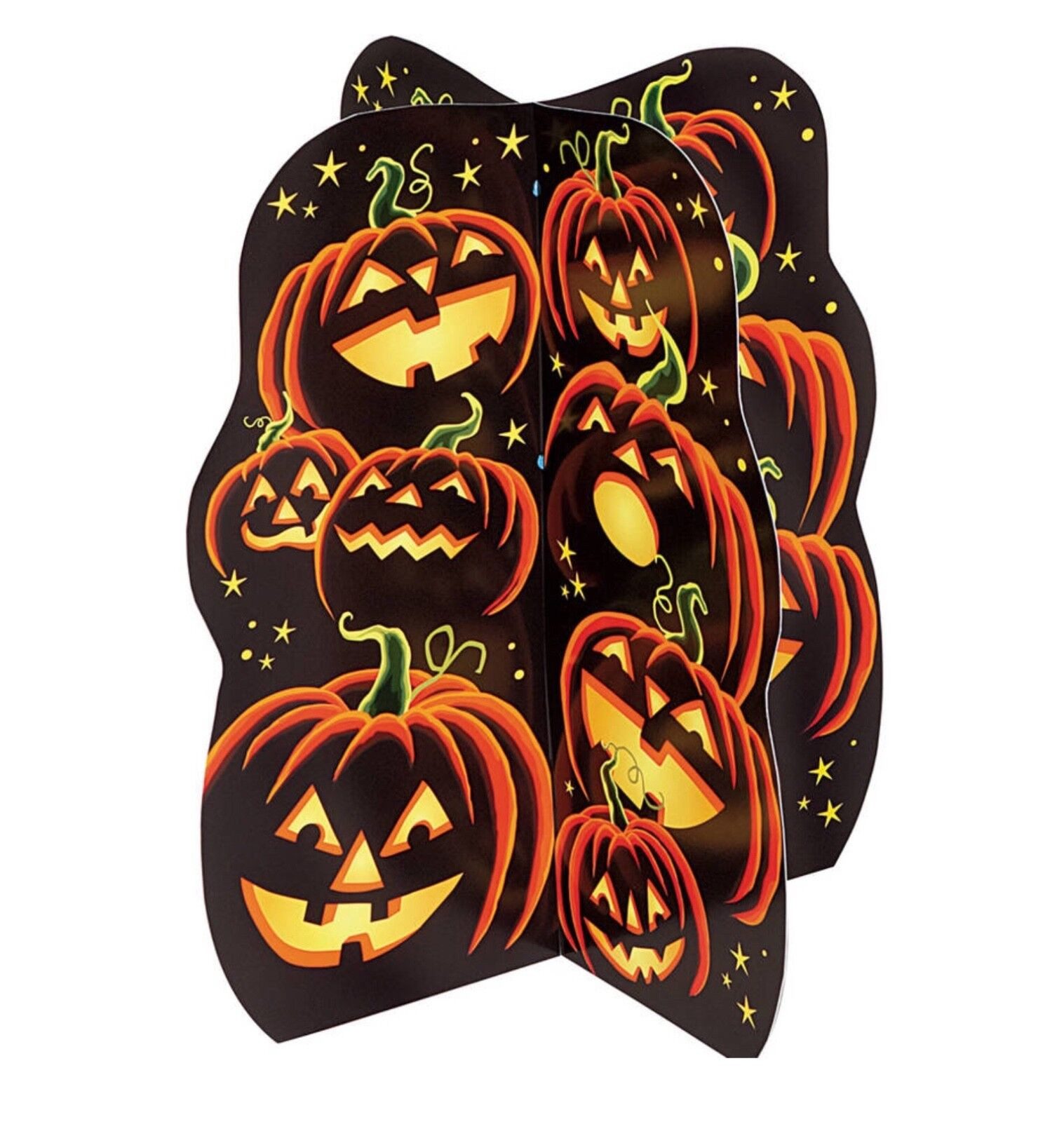 Unique Industries Inc. Dekoobjekt Tischaufsteller Pumpkin Grin Halloween Deko