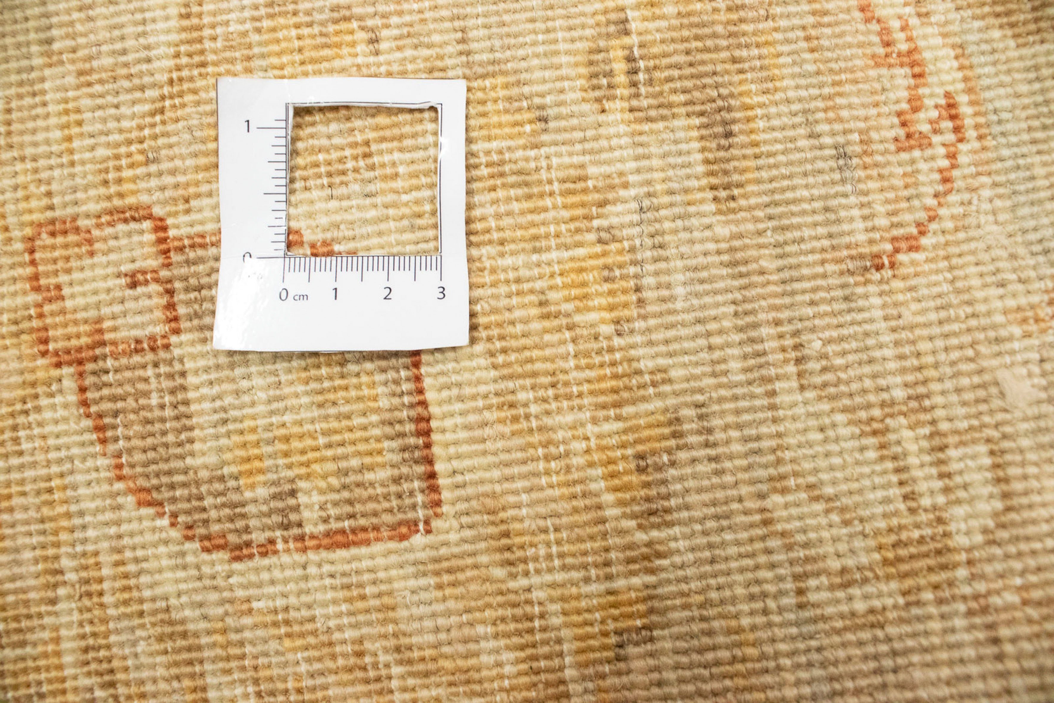 x cm - 264 Orientteppich Einzelstück mit rechteckig, Zertifikat Ziegler 206 - hellbraun, Wohnzimmer, Handgeknüpft, mm, 6 morgenland, Höhe: