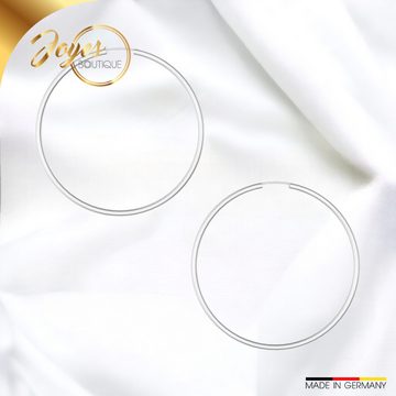 Joyes Boutique Paar Creolen JB Edle Ohrschmuck Creole 925 - Silber 2,5 mm 40,0 mm (Schmuck, JB)