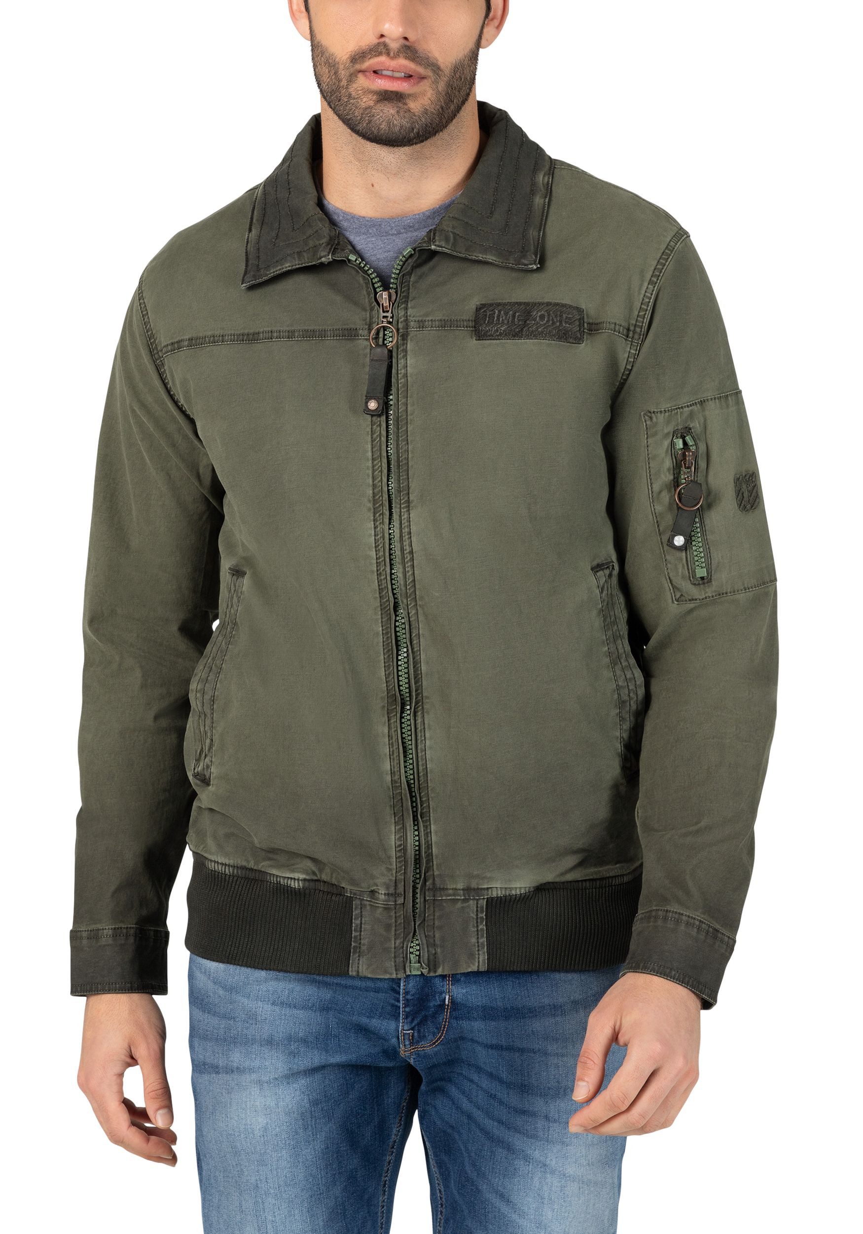 TIMEZONE Blouson Biker-Blouson mit Stretch-Twill Biker Jacket