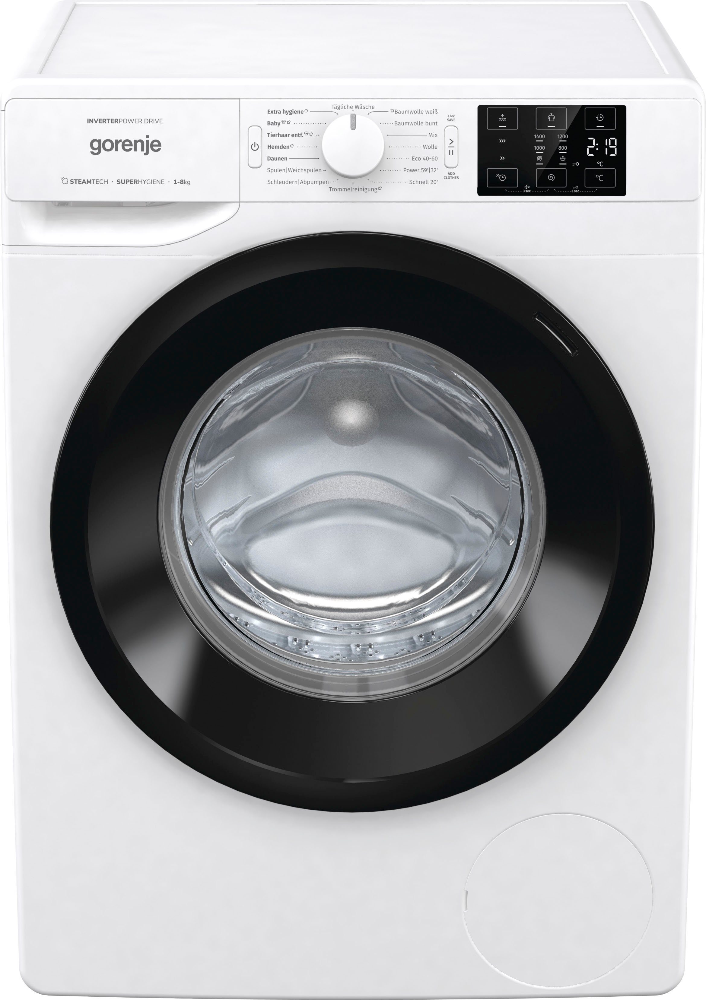 GORENJE Waschmaschine Wave U/min 1400 NEI84APS, 8 kg