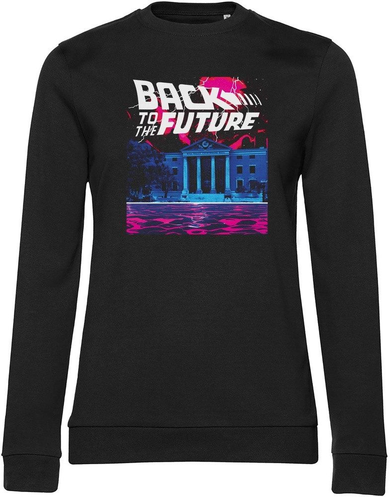 Back to the Future Rundhalspullover Back To The Future - Hill Valley Girly Sweatshirt