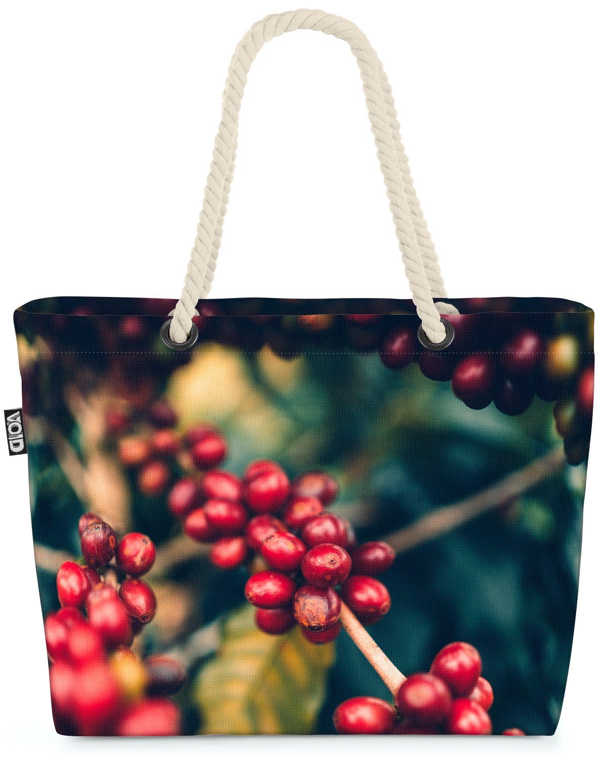 VOID Strandtasche (1-tlg), Kaffeebohnen Kaffeepflanze Kaffee Kaffeebohnen  Pflanze Tasse Kaffee R online kaufen | OTTO