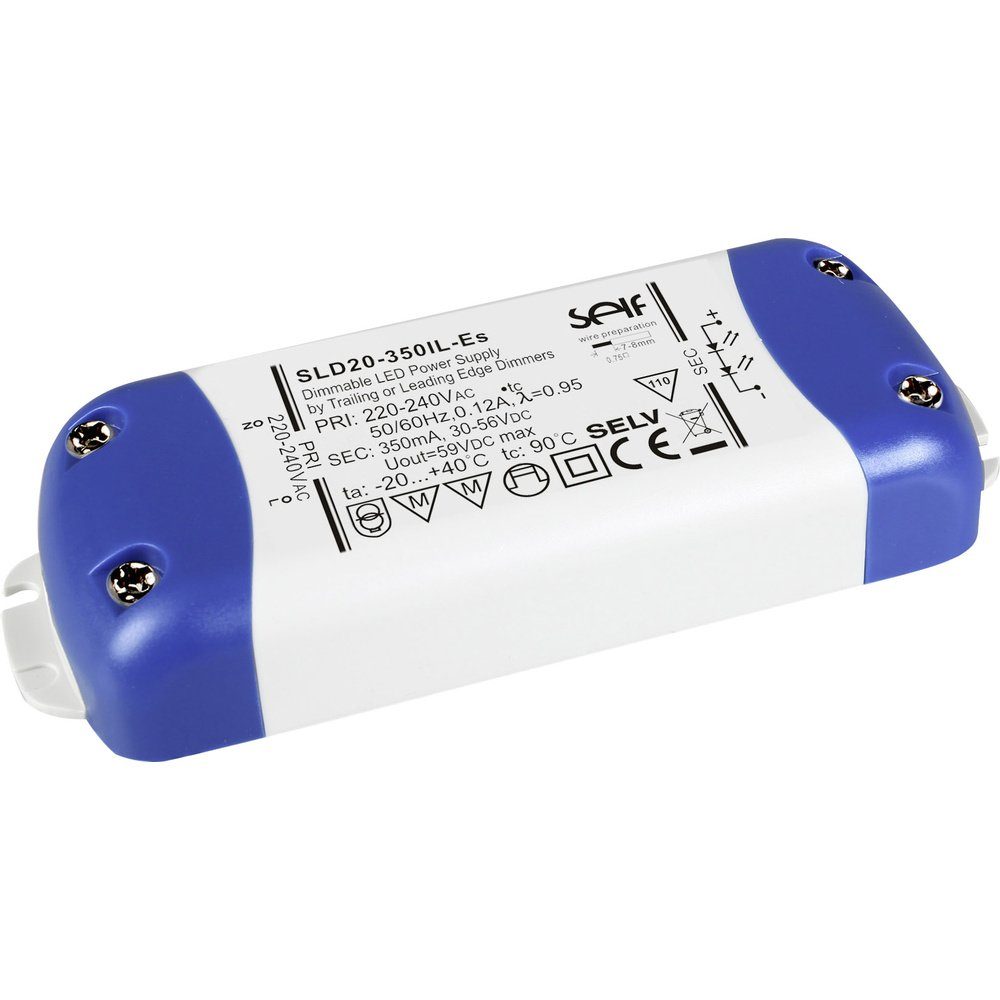 Self Electronics SLD30-700IL-ES LED-Treiber Konstantstrom 30.8 W 700 LED Trafo