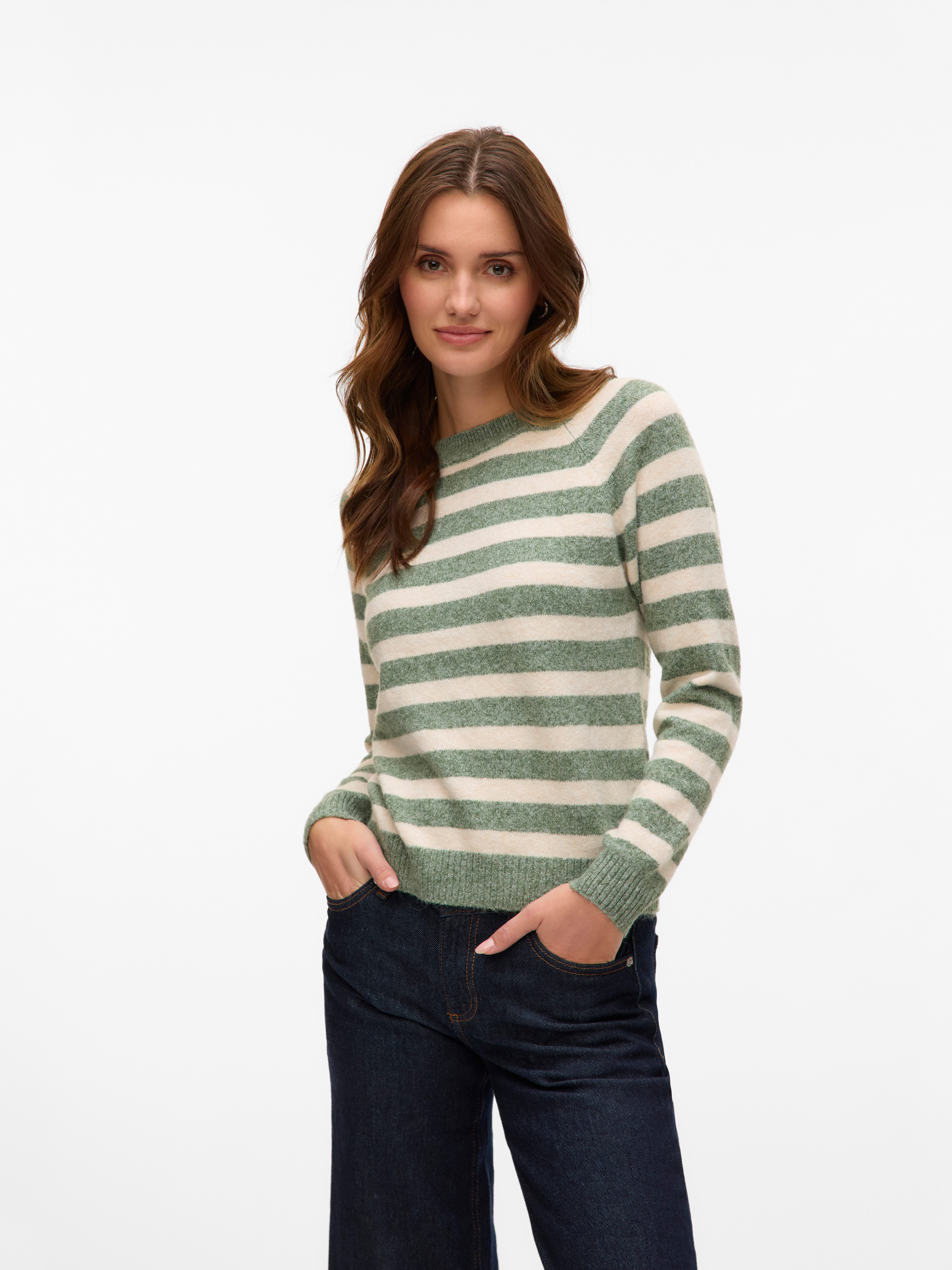 Vero Moda Rundhalspullover VMDOFFY LS O-NECK günstig online kaufen