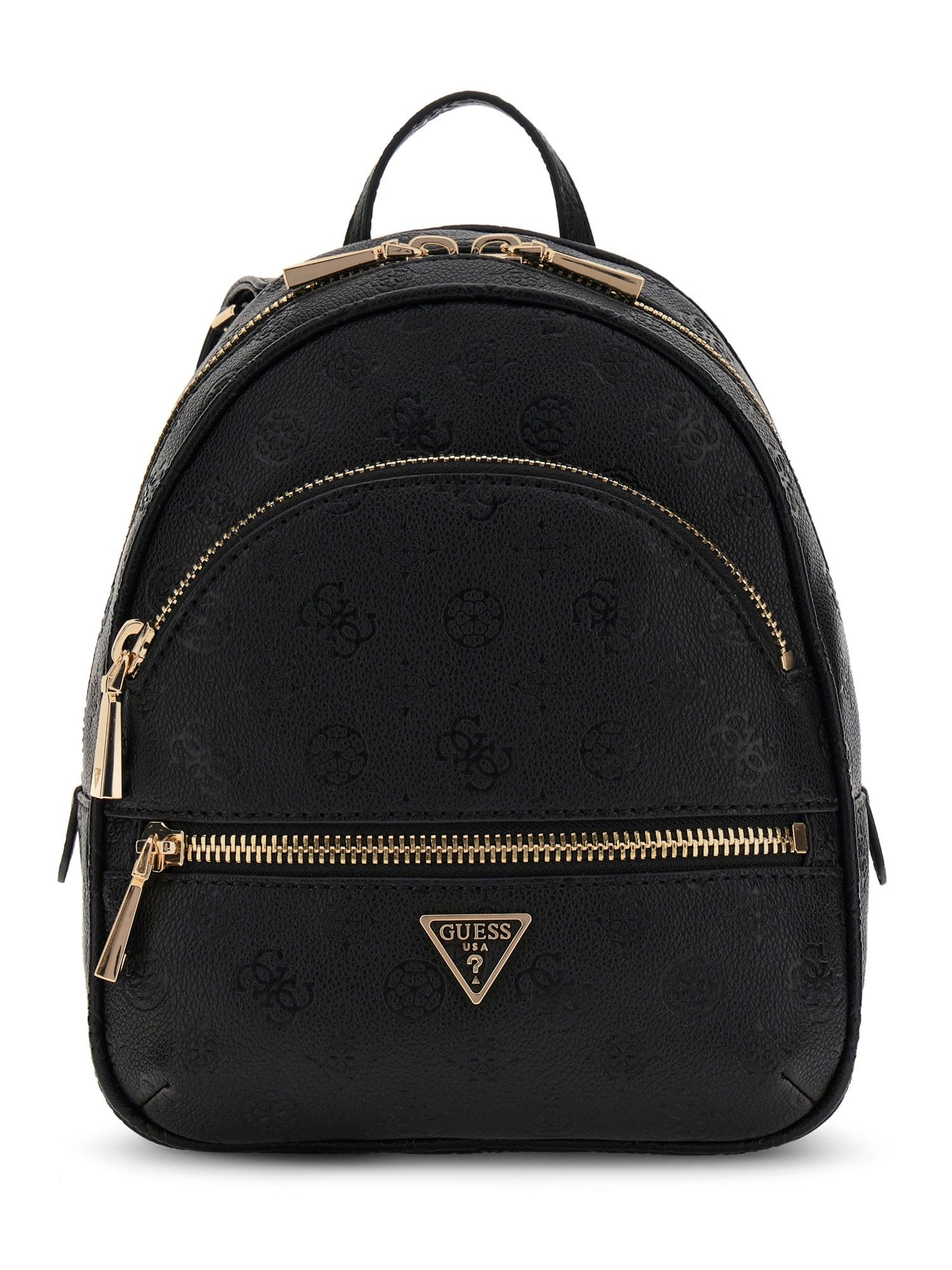Guess Rucksack MANHATTAN II BACKPACK, Cityrucksack, Freizeitrucksack mit zwei Fronttaschen