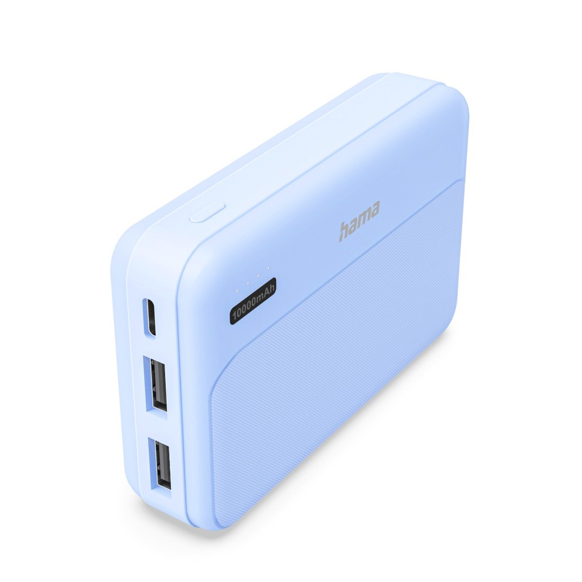 Hama Pocket 10, 10000 mAh, USB-A, Blau Powerbank (1 St)