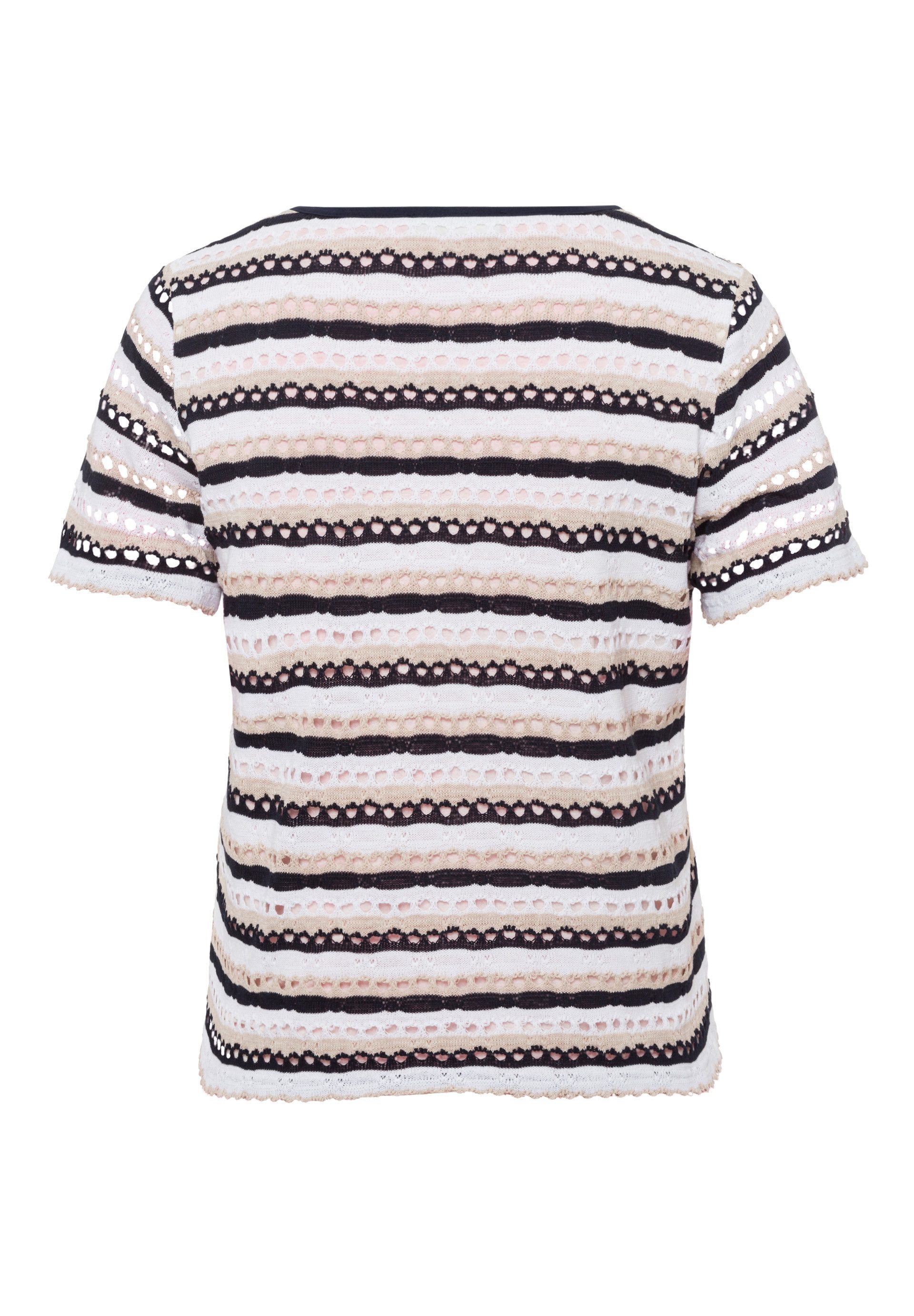 FRANK WALDER Strickpullover mit schönem Ajourmuster günstig online kaufen