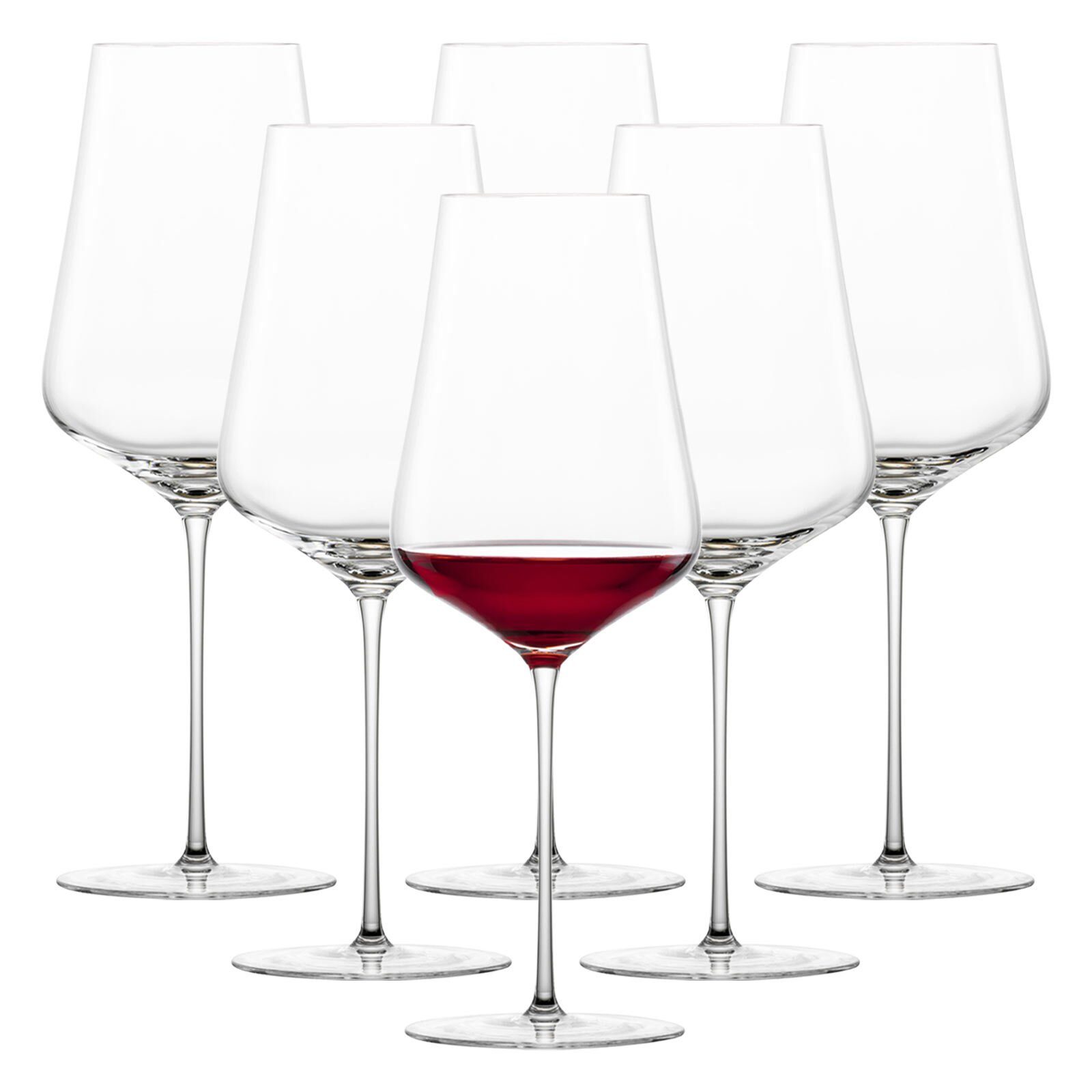 Rotweinglas Duo Bordeaux Rotweingläser 729 ml 6er Set