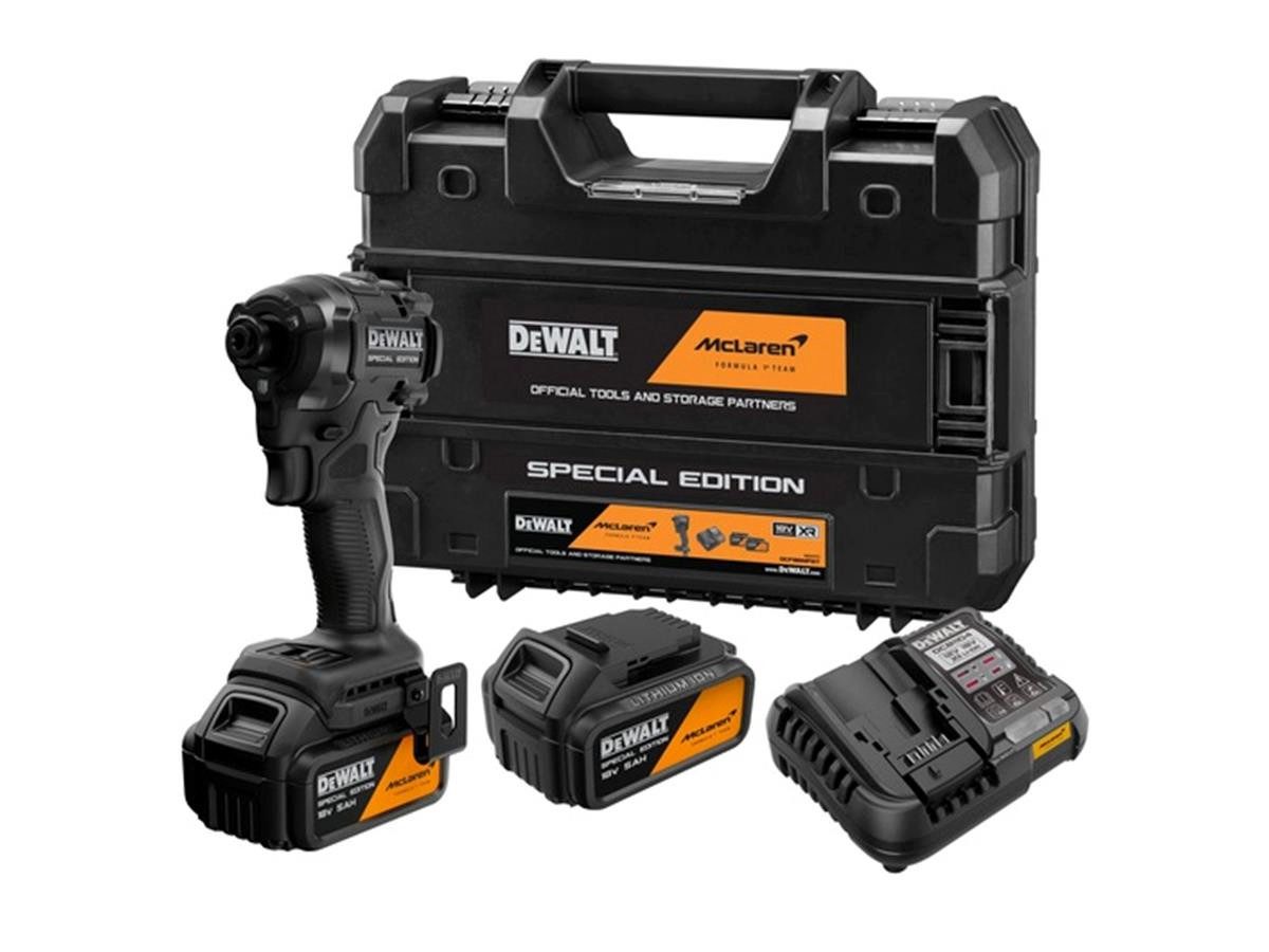 DeWalt Akku-Schlagschrauber DCF86MP2T-QW, 3250 U/min, 206 Nm, (Set), inkl. 2 Akkus und Ladegerät, 200 Nm, im TSTAK-Koffer