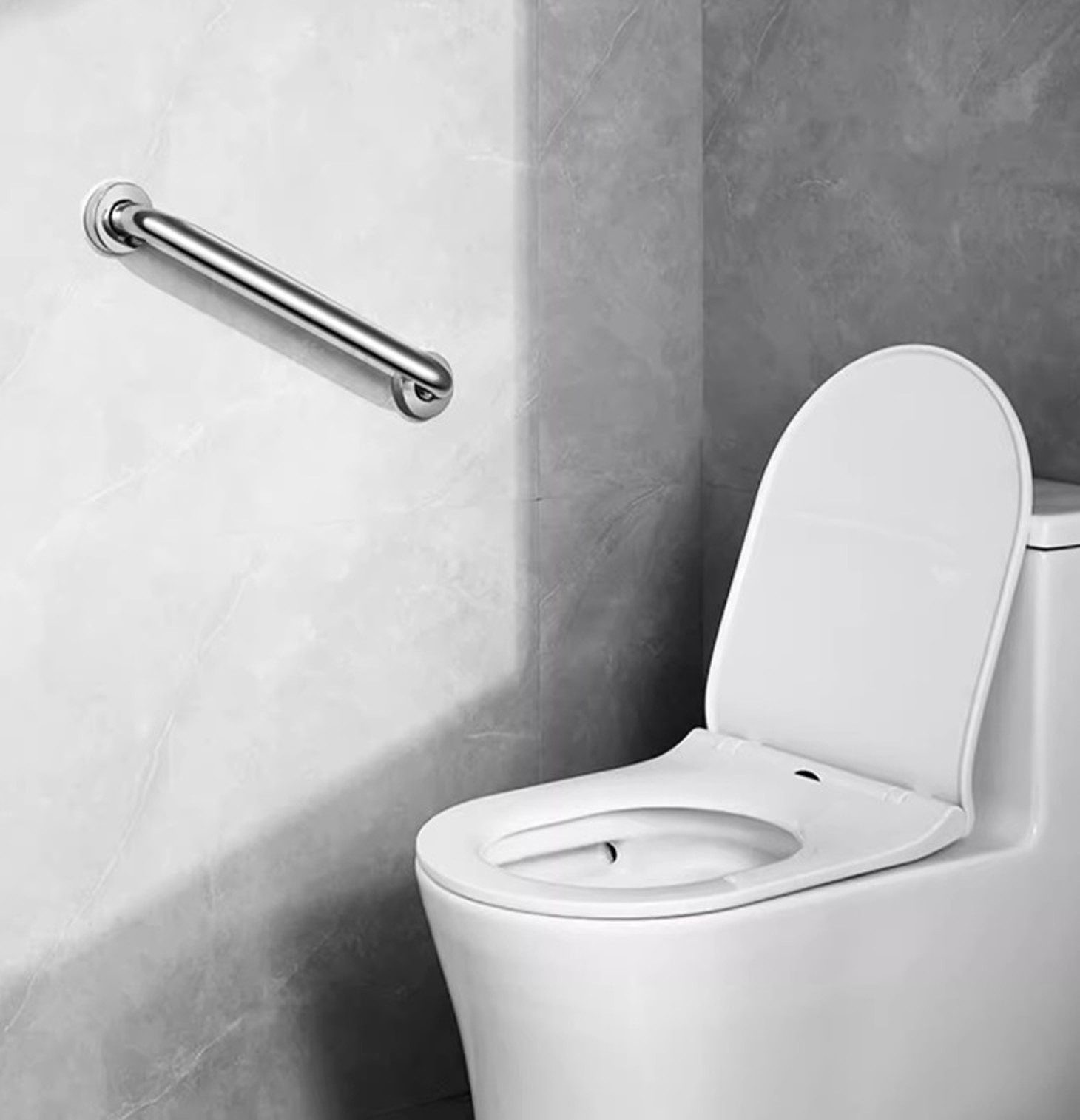 BAYLI Badewannengriff Badezimmer Haltegriff Edelstahl - Sicherheitsgriffe für Senioren -