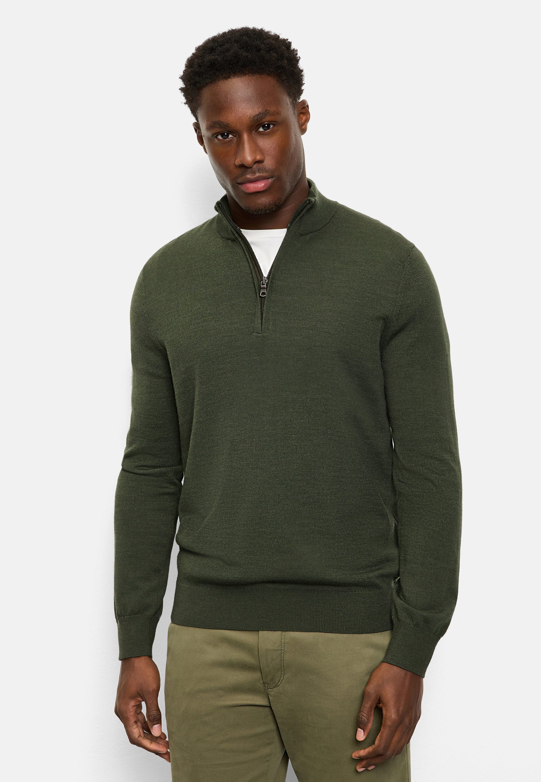 OLYMP Strickpullover OLYMP Casual Strick, regular fit