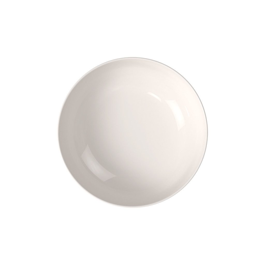 Villeroy & Boch Salatschüssel Afina Salat-/Servierschüssel 2 l, Porzellan, (1-tlg), Premium Porcelain, mikrow.- & spülm.sicher, Made in Germany