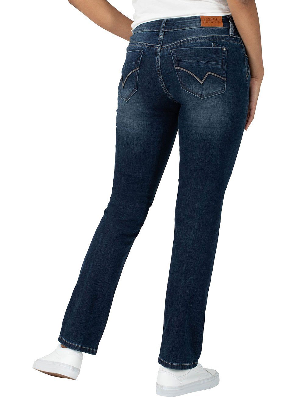 Timezone Damenjeans Slim TahilaTZ blue royal wash günstig online kaufen