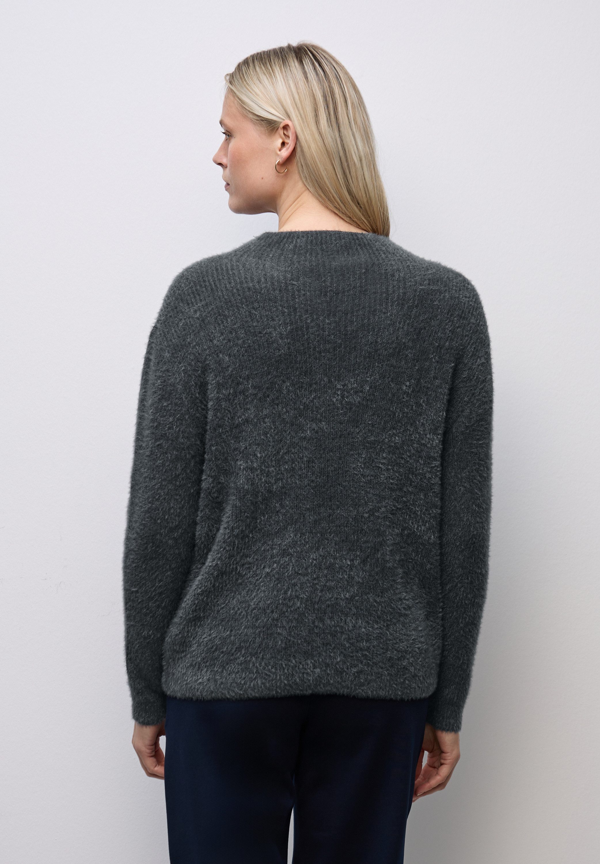 STREET ONE Stehkragenpullover mit Stehkragen
