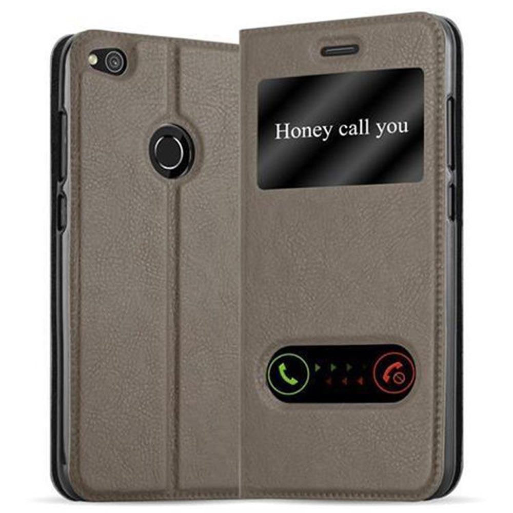 Cadorabo Handyhülle für Huawei P8 LITE 2017 / P9 LITE 2017 Hülle Huawei P8 LITE 2017 / P9 LITE 2017, Klappbare Handy Schutzhülle - Hülle - mit Standfunktion und Kartenfach