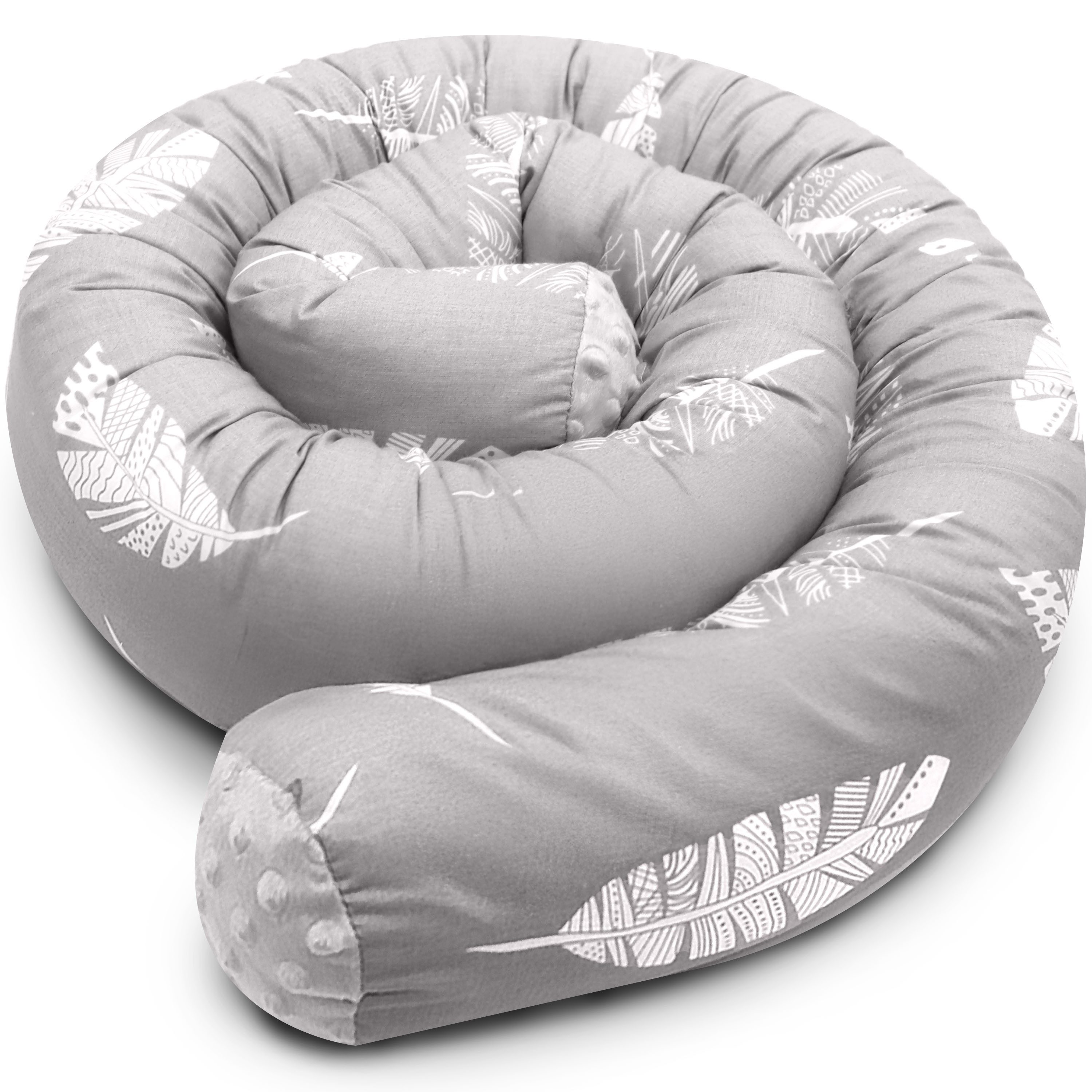 Amilian Nestchenschlange Bettschlange 210cm - Seitenschläferkissen - Nestsc günstig online kaufen