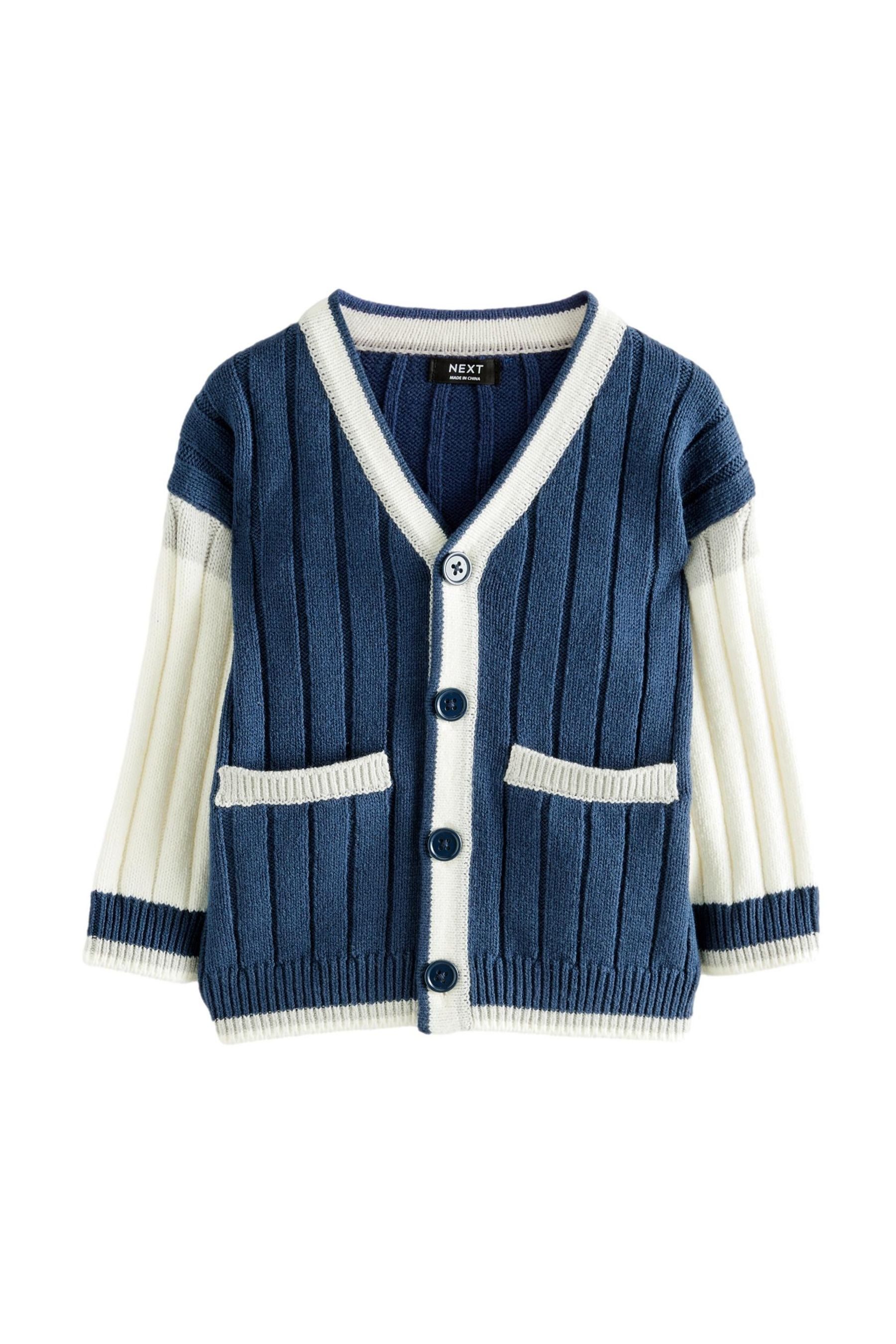 Next Strickjacke Strickjacke im Varsity-Stil (1-tlg) günstig online kaufen