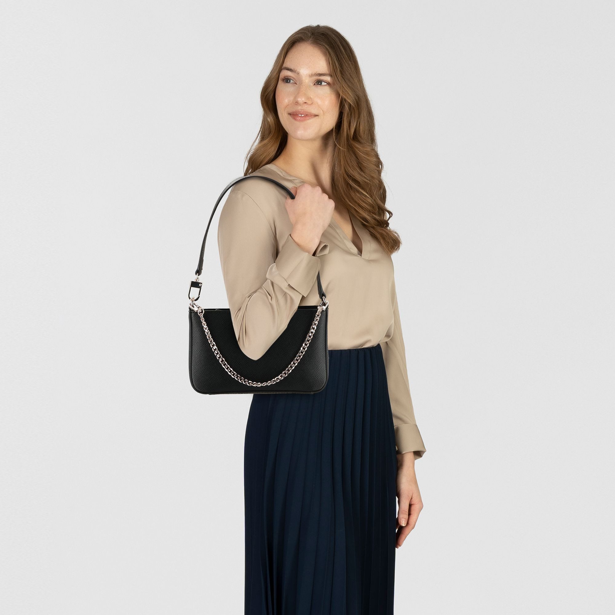 Guess Schultertasche Noelle II, Polyurethan günstig online kaufen