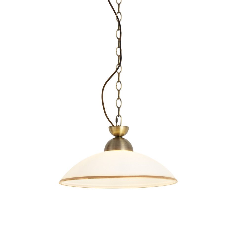Qazqa Pendelleuchte Katarina, ohne Leuchtmittel, Neutralweiß, QAZQA Hängeleuchte, e27, Bronze, Stahl, classic-antique