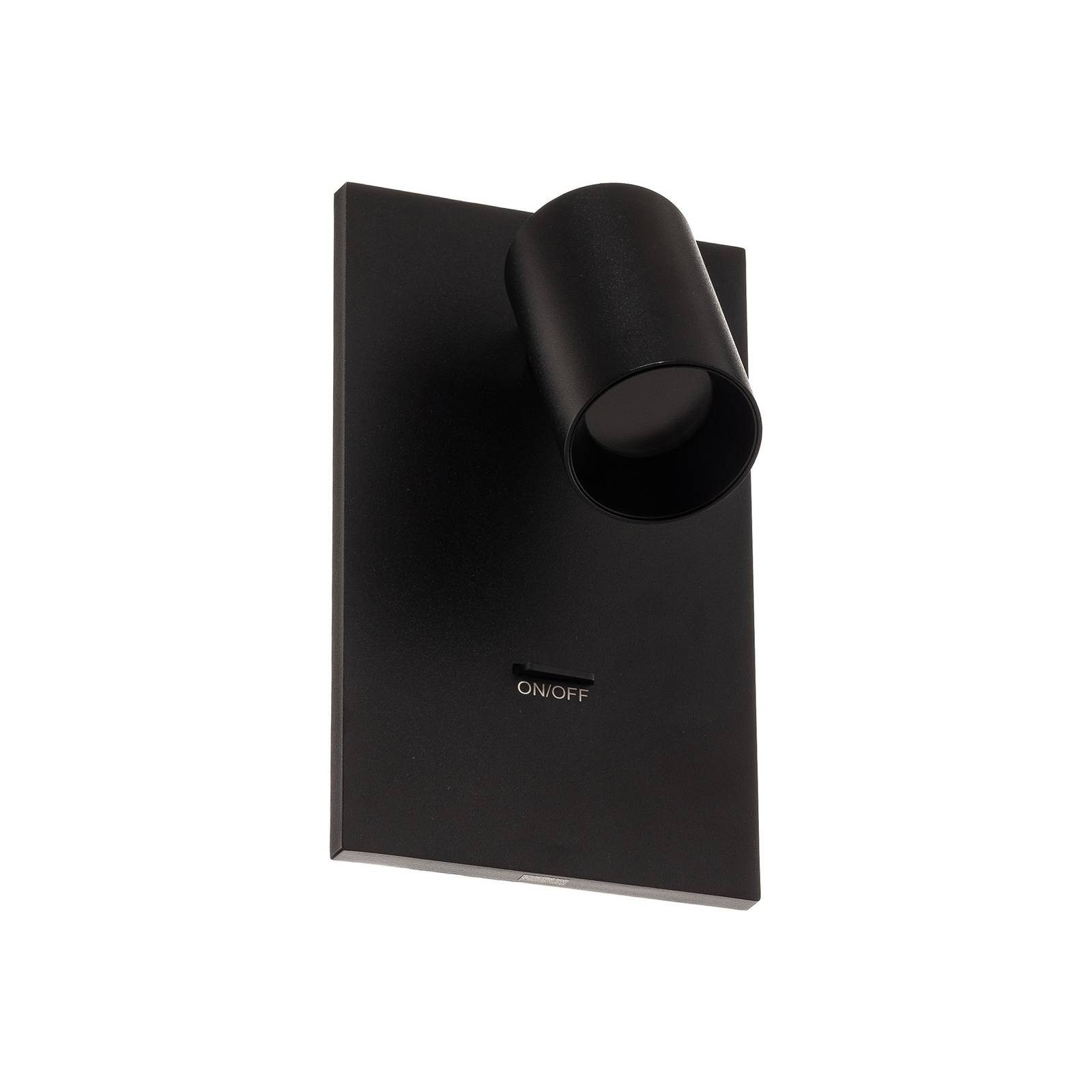 Arcchio Strahler Brinja, Modern, Aluminiumdruckguss, Kunststoff, Schwarz, 1 flammig, GU10