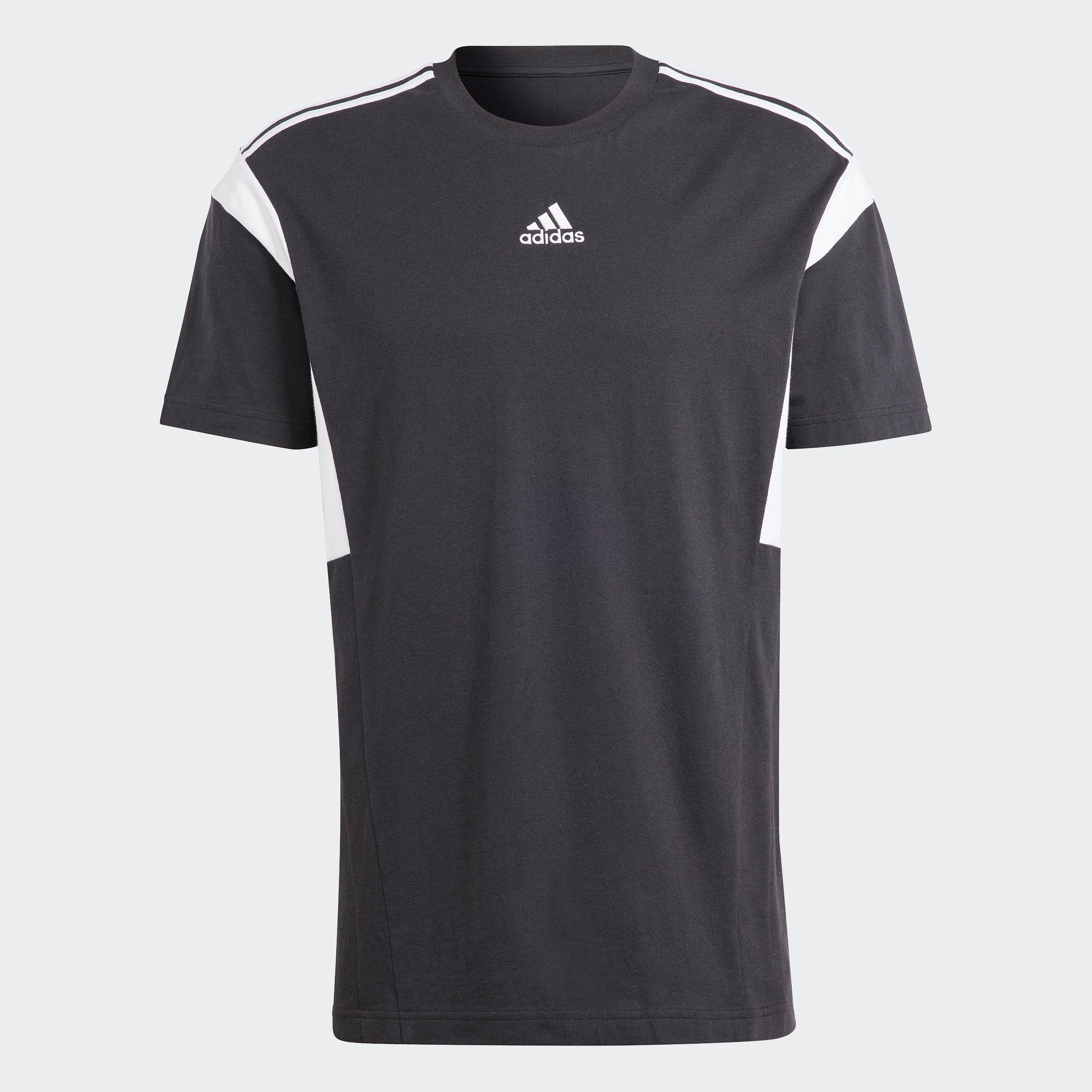 adidas Sportswear T-Shirt Black COLOURBLOCK