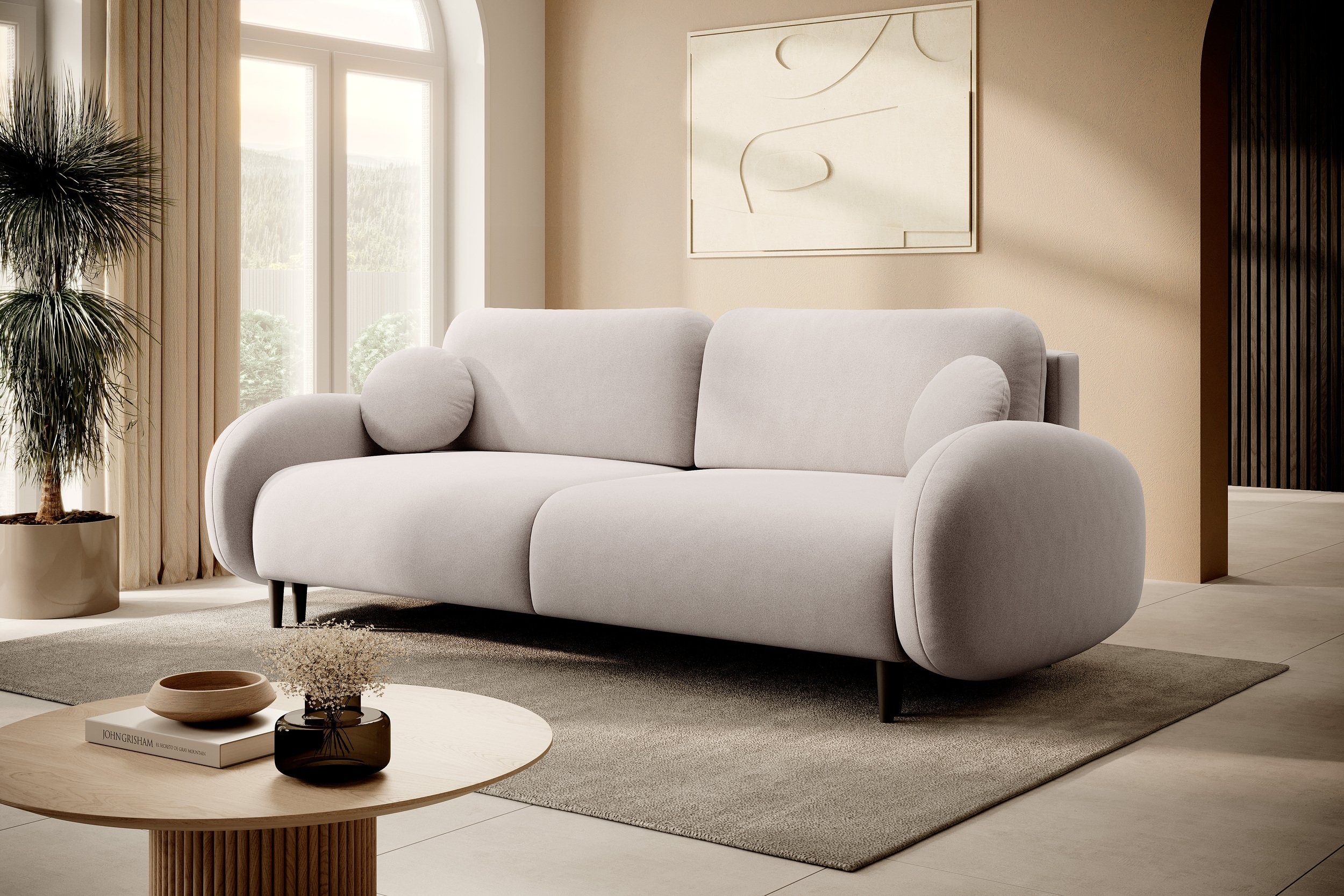 MOEBLO Sofa Puch, mit Schlaffunktion mit günstig online kaufen