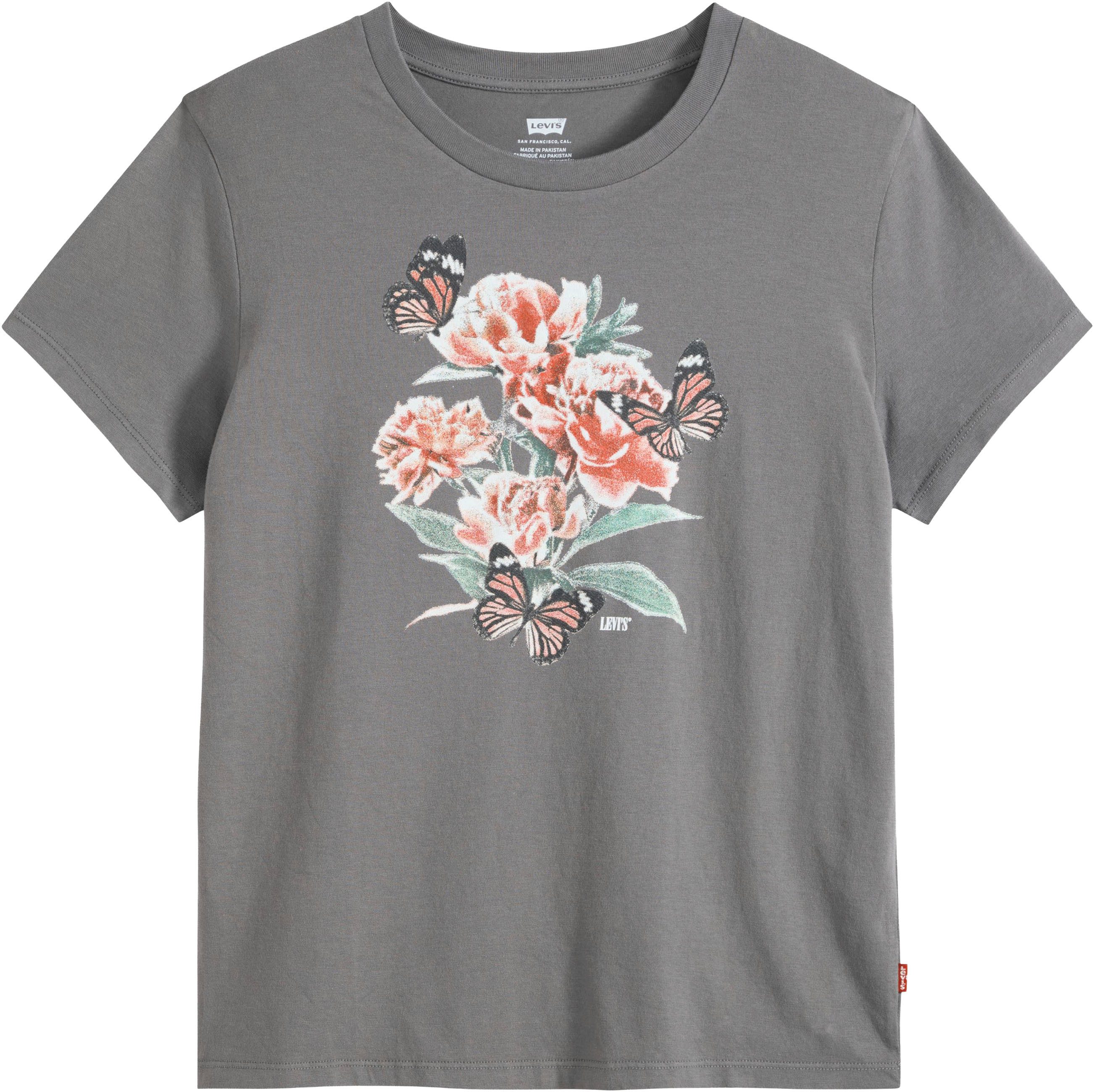 Levi's® T-Shirt THE PERFECT TEE mit Blumen Print – Bild 5 von 5