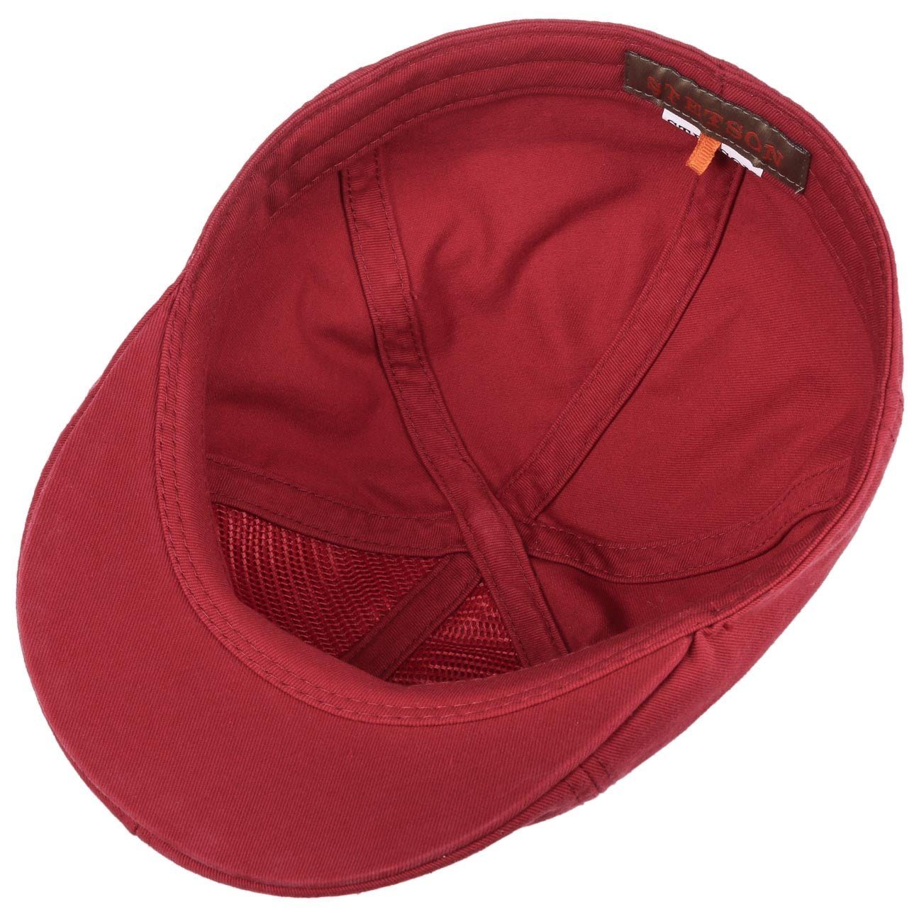 Stetson Flat Cap (1-St) Schirmmütze mit Schirm
