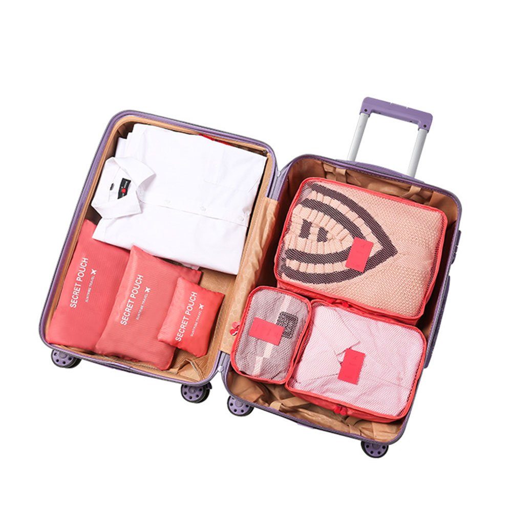 Housruse Reisetasche Koffertaschen: Set mit 6 Taschen für Koffer,  Reisetaschen