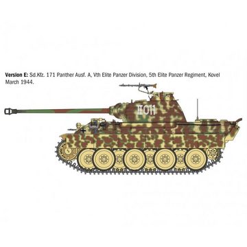 Italeri Modellbausatz Modellbausatz,1:35 Sd.Kfz. 171 Panther Ausf. A WA