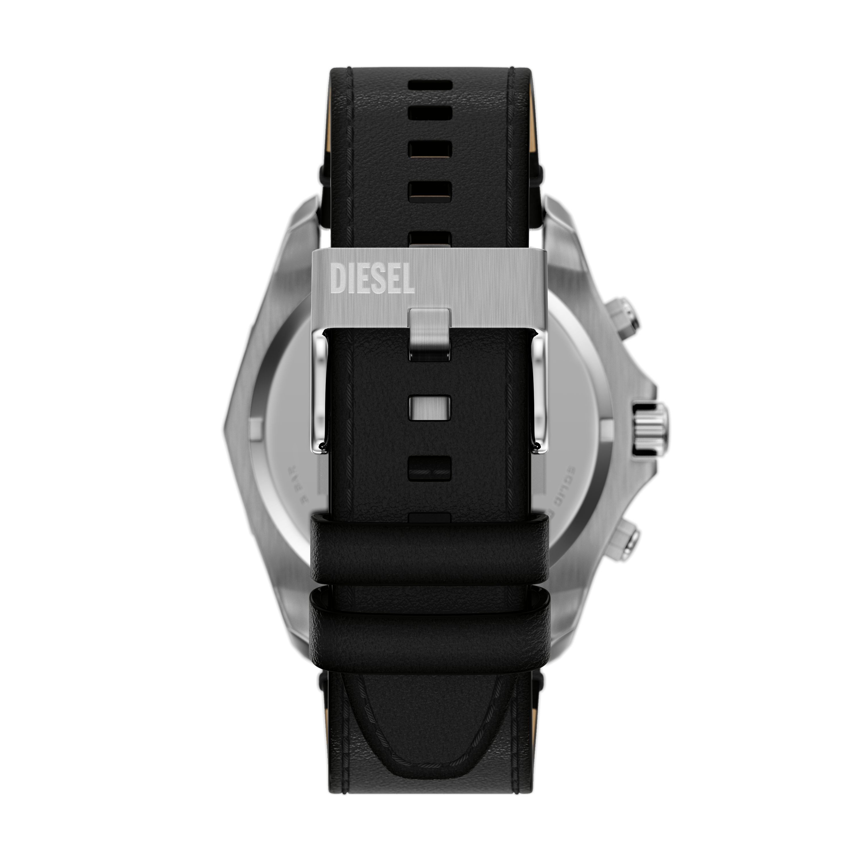 Diesel Chronograph STINGER DZ4710, Quarzuhr, Armbanduhr, Herrenuhr, Lederarmband, analog, Stoppfunktion