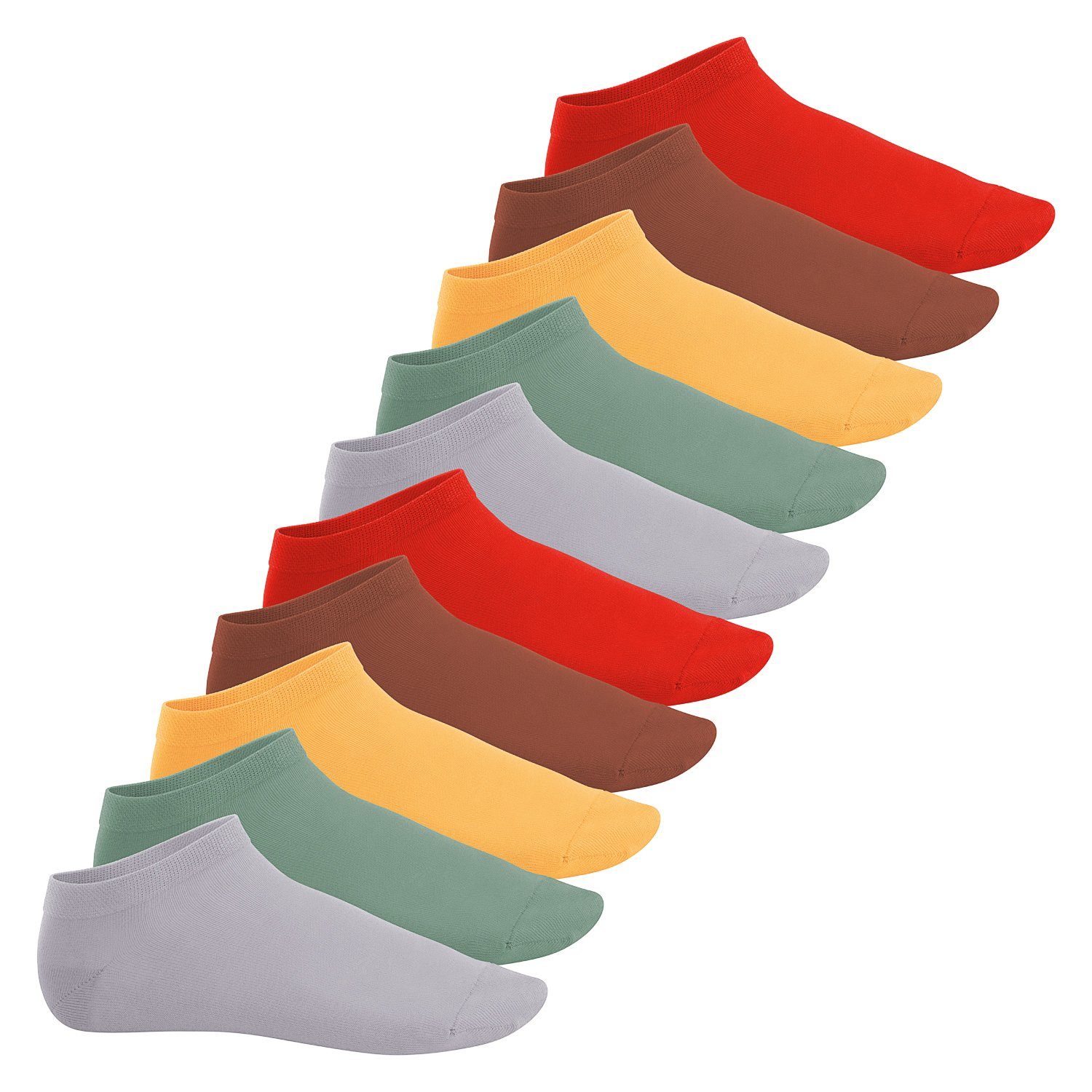 Footstar Füßlinge Sneak It! Damen & Herren Sneakersocken (10/20 Paar) kurze Socken Urban Camouflage