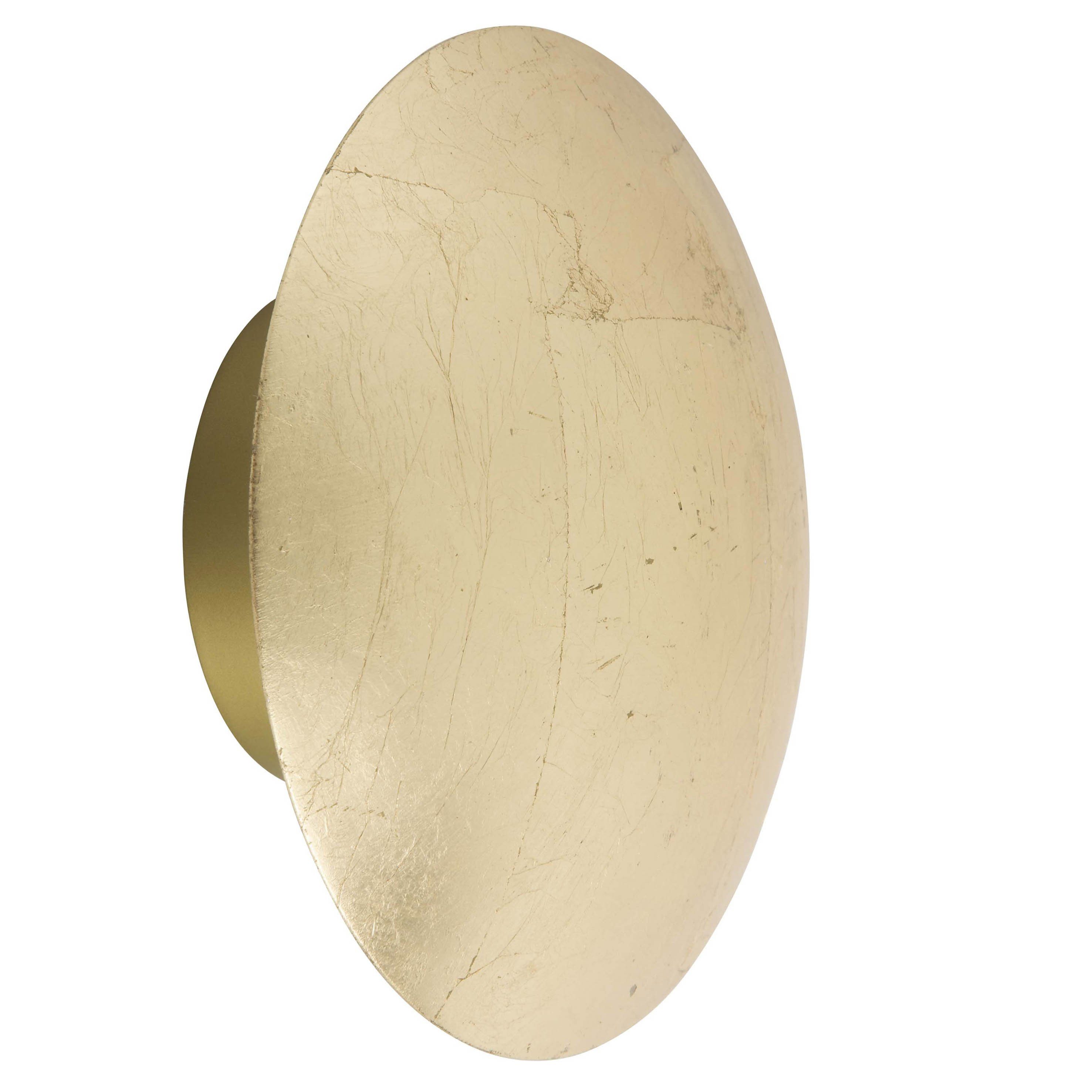 Brilliant Wandleuchte Sunset, ohne Leuchtmittel, Wandlampe gold-antik