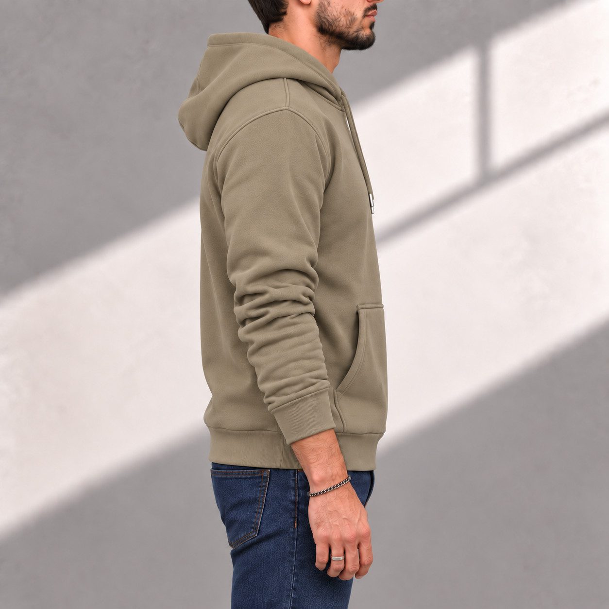 S&S Kapuzensweatshirt Hoodie Herren Kapuzenpullover Moderne Sweatshirt Baumwollmischung (Packung, 1-tlg) Fleece Pullover Hoody – Bild 3 von 5