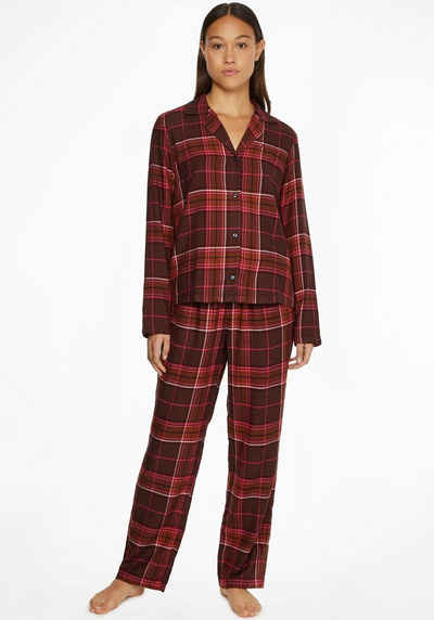 Tommy Hilfiger Underwear Pyjama TH FULL FLANNEL PJ SET (2 tlg)