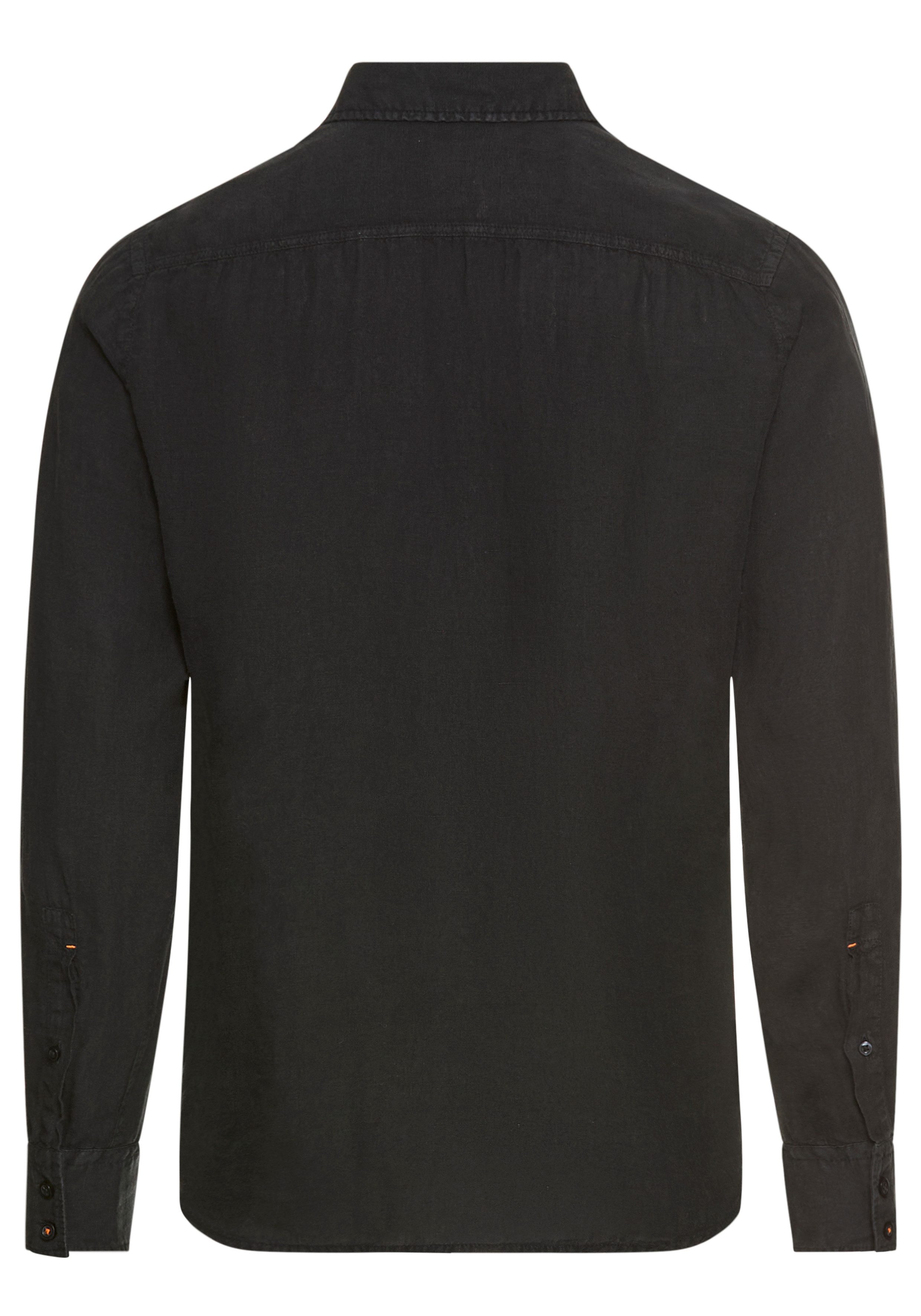 BOSS ORANGE Leinenhemd Relegant mit Markenlabel günstig online kaufen