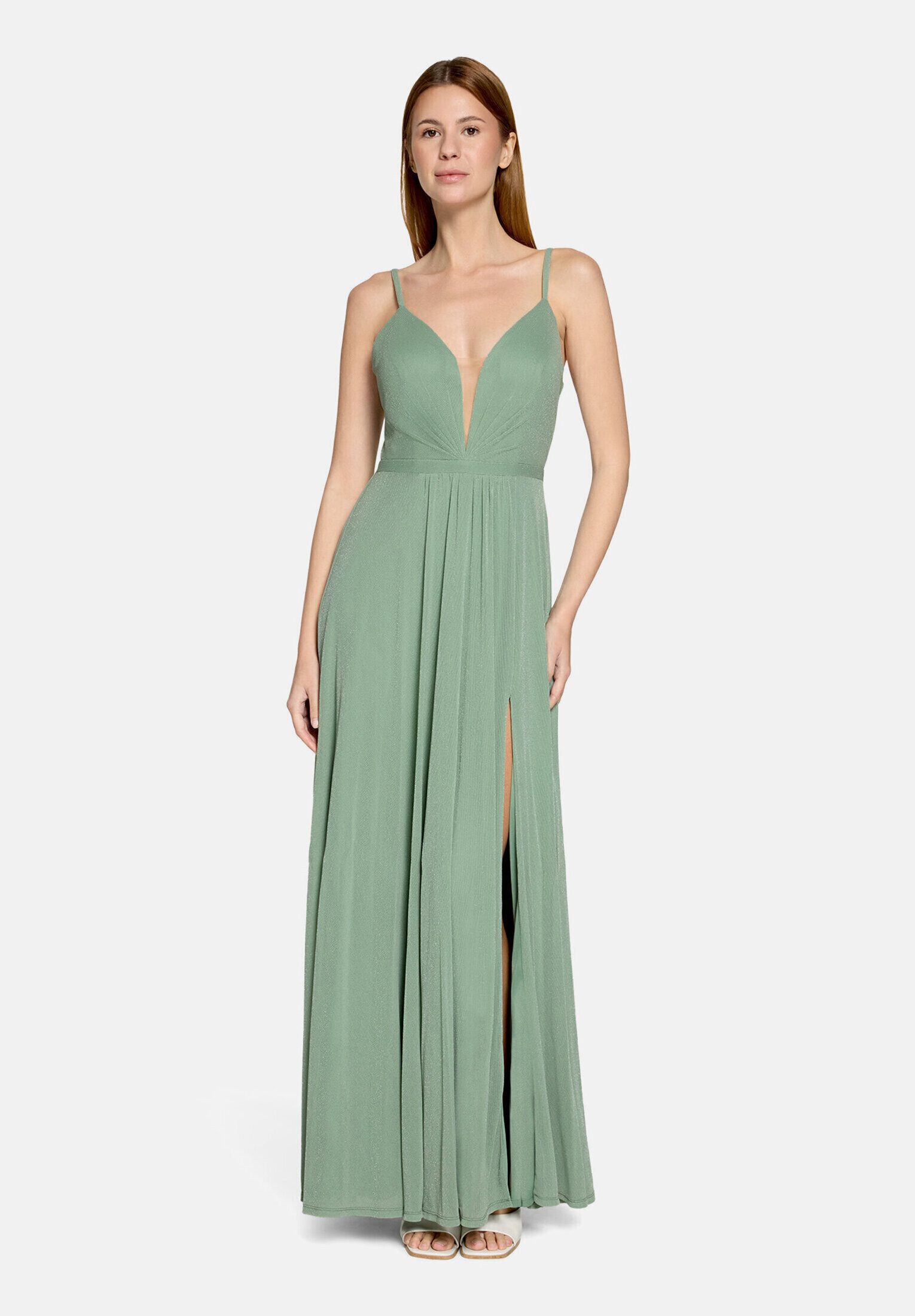Vera Mont Abendkleid Damen mit Lurexfaden