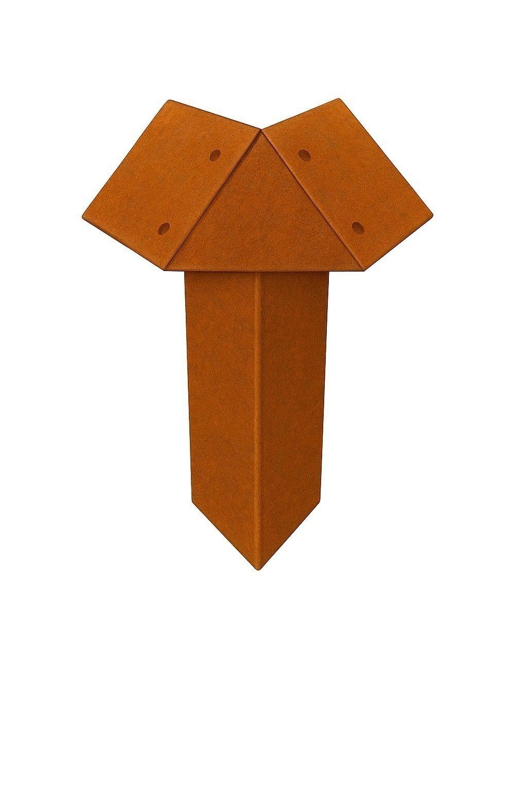innogard Schneckenzaun Schneckenzaun Cortenstahl Schneckenblech Schneckenabwehr giftfrei