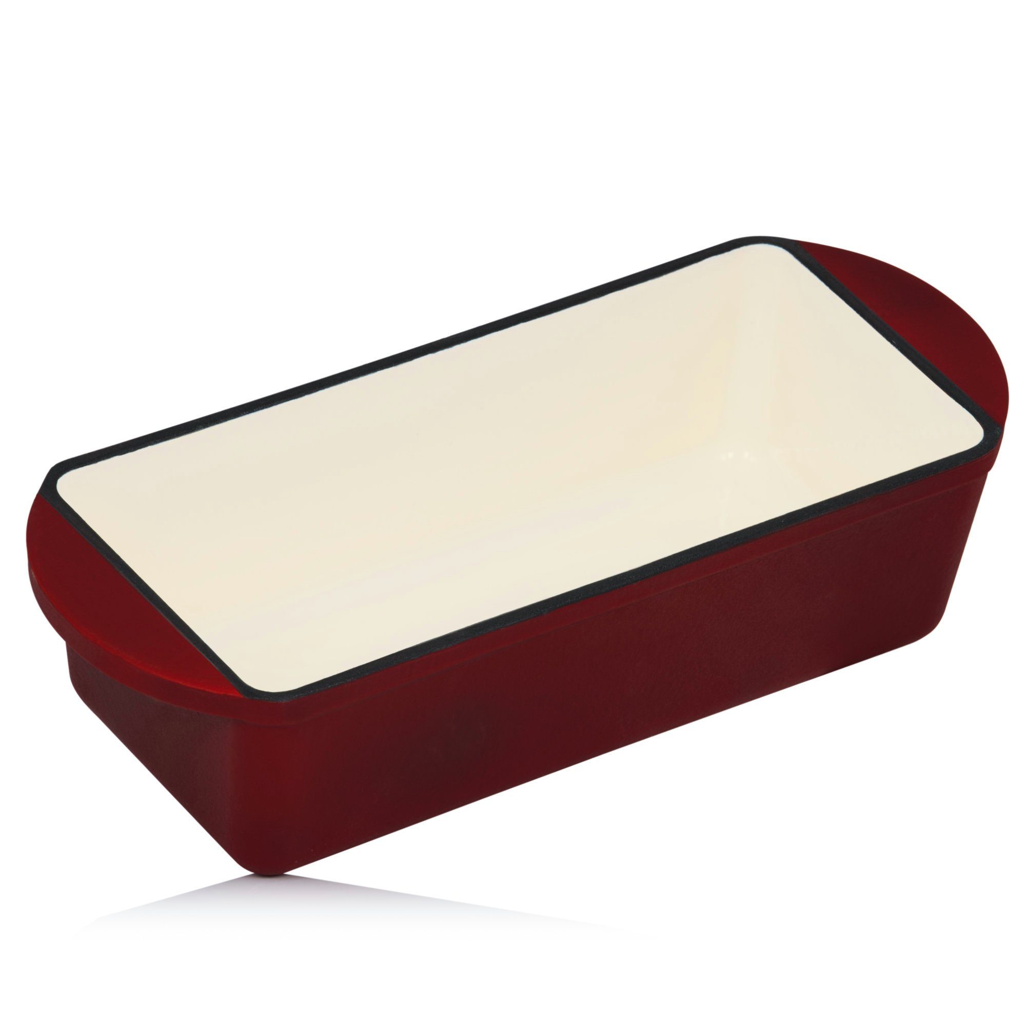 Mahlzeit Topf-Set 3-teiliges Gusseisen Set, Ø 24 cm, 1,6 Liter, 4,8 Liter, Dark Cherry, Gusseisen (Set, 3-teiliges Gusseisen Set)