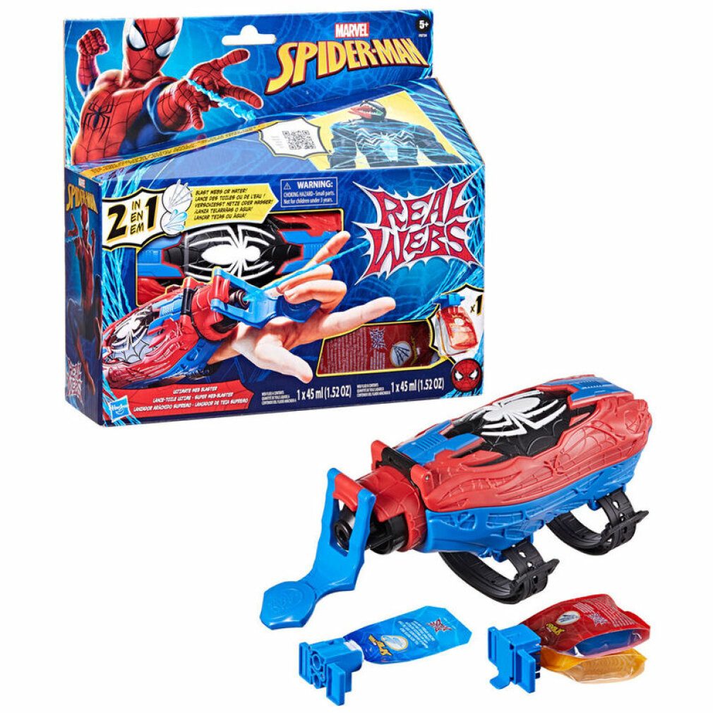Vedes Rutscherauto Spiderman Real Webs Ultimate Web Blaster