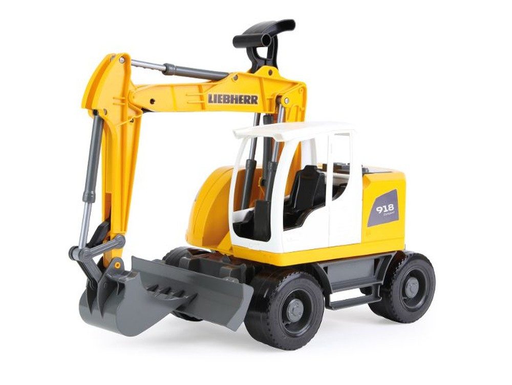 SIMM Spielwaren Spielzeug-Bagger WORXX Bagger Liebherr A918 Litronic Baufahrzeug