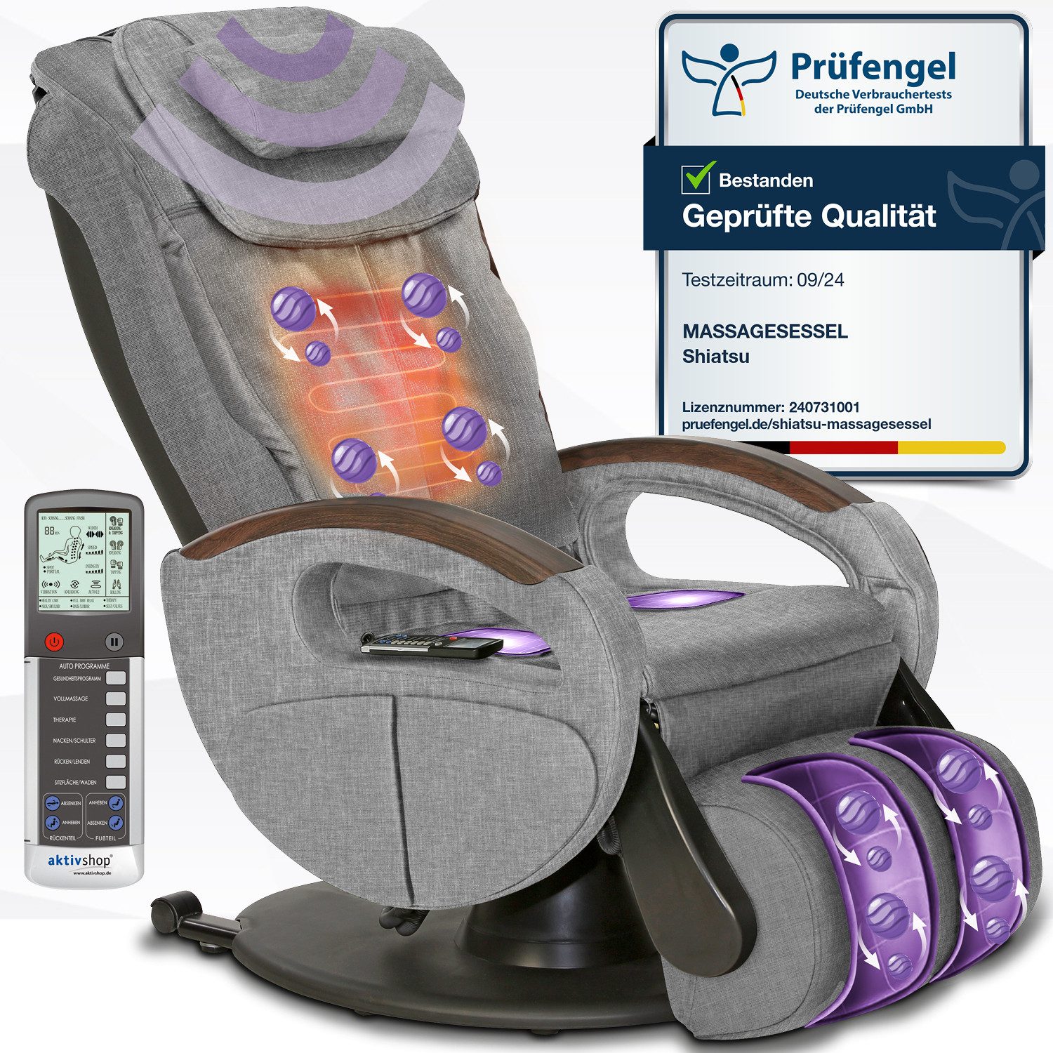 aktivshop Massagesessel Relax Tv Sessel, Lesesessel, Relaxsessel elektisch günstig online kaufen