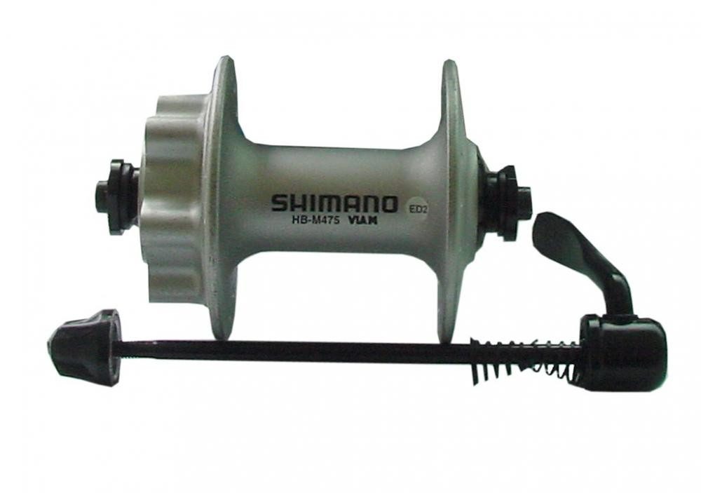 Shimano Laufrad SHIMANO Vorderradnabe HB-M475 6-Loch Schnellspanner Vorderradnabe 32 L