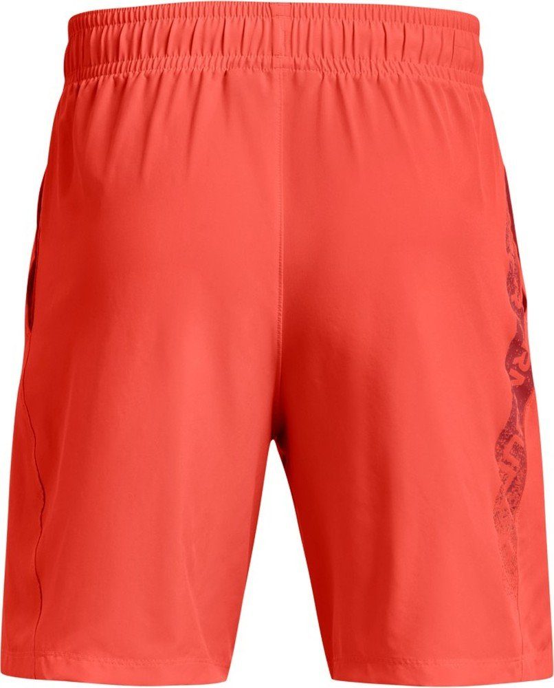 UA Armour® Blue Shorts Shorts mit Woven Under Grafik Harbor 465