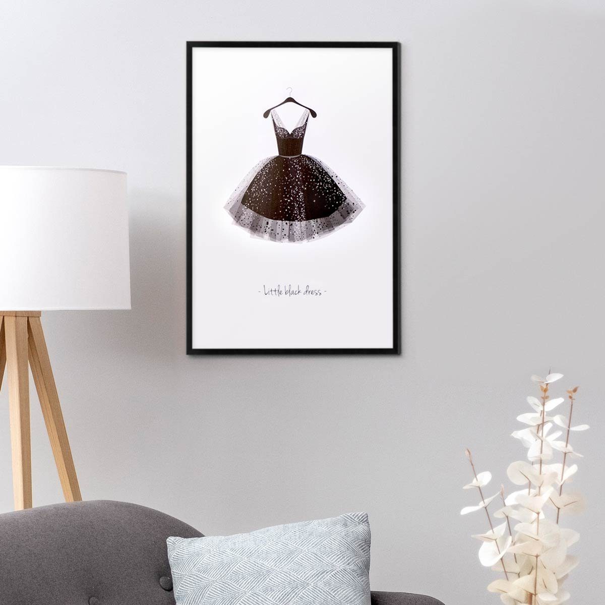 PHOTOLINI Bilderrahmen Poster-Einzelrahmen Modern Schmal günstig online kaufen