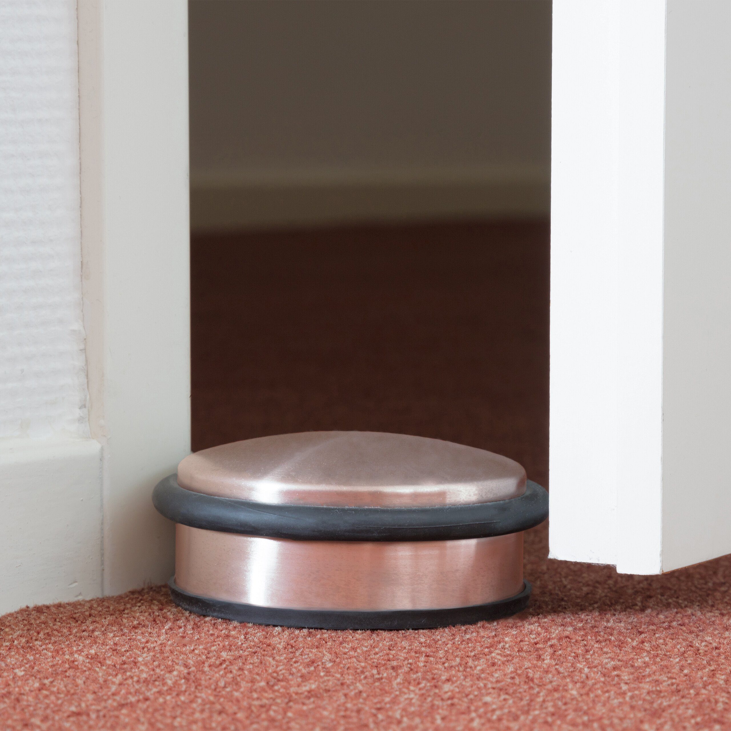 relaxdays Bodentürstopper Edelstahl Türstopper in Bronze günstig online kaufen