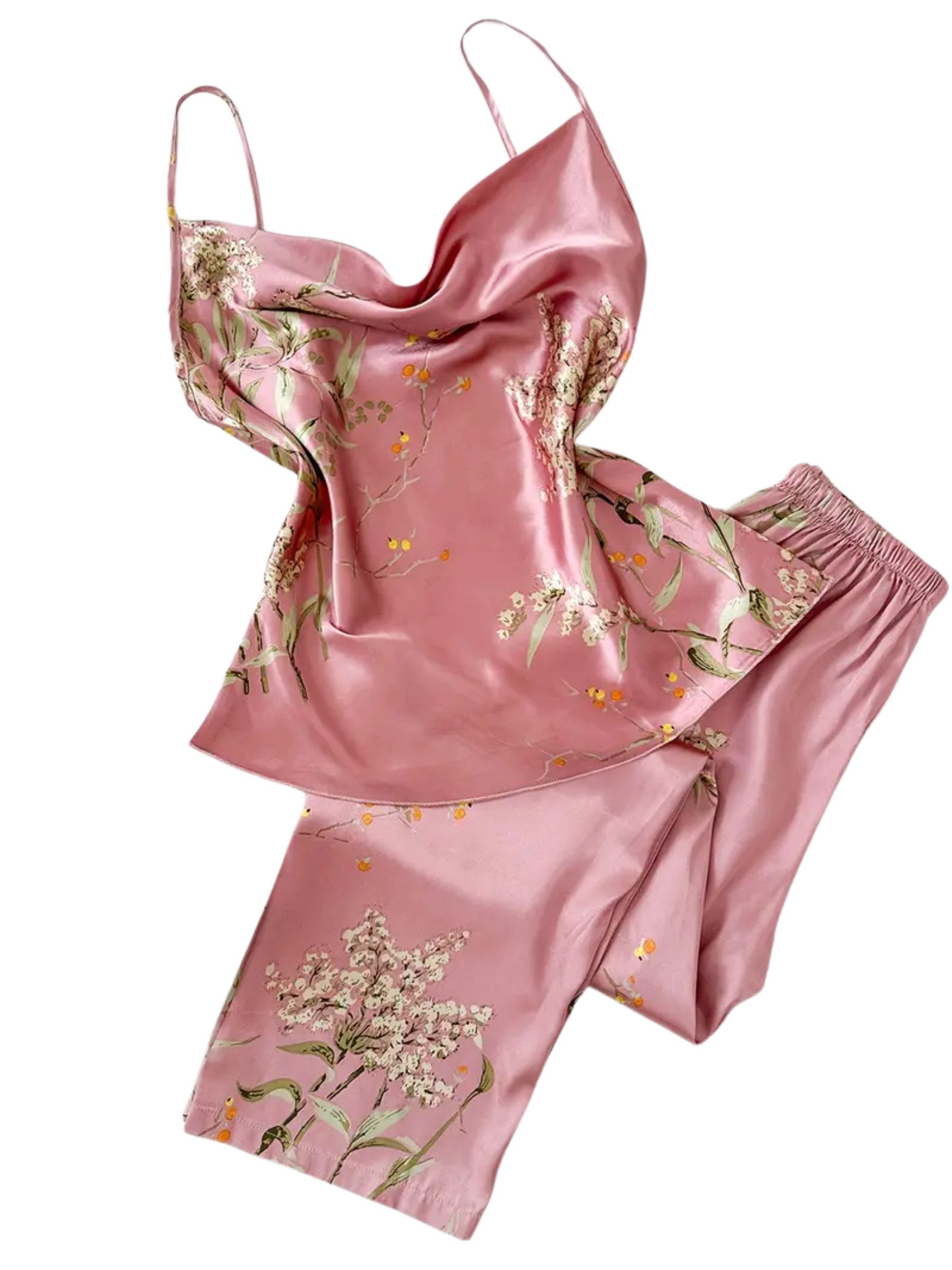 Elegant Love Capri-Pyjama Schlafanzug-Set mit elegantem günstig online kaufen